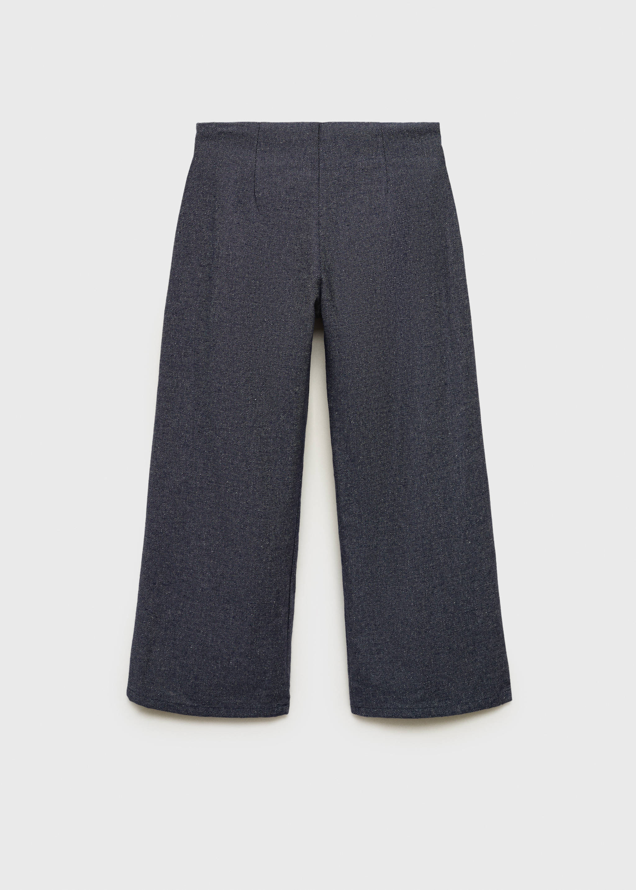 Wide leg pleated trousers - Reverse of the article