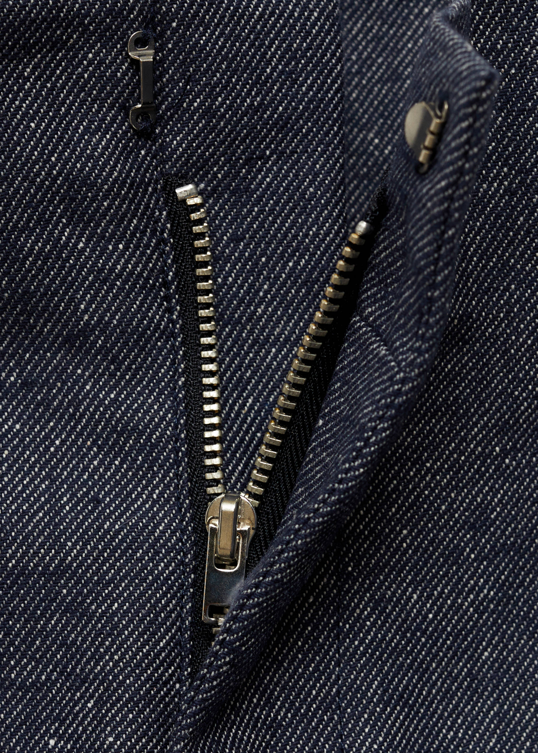 Wide leg pleated trousers - Details of the article 8