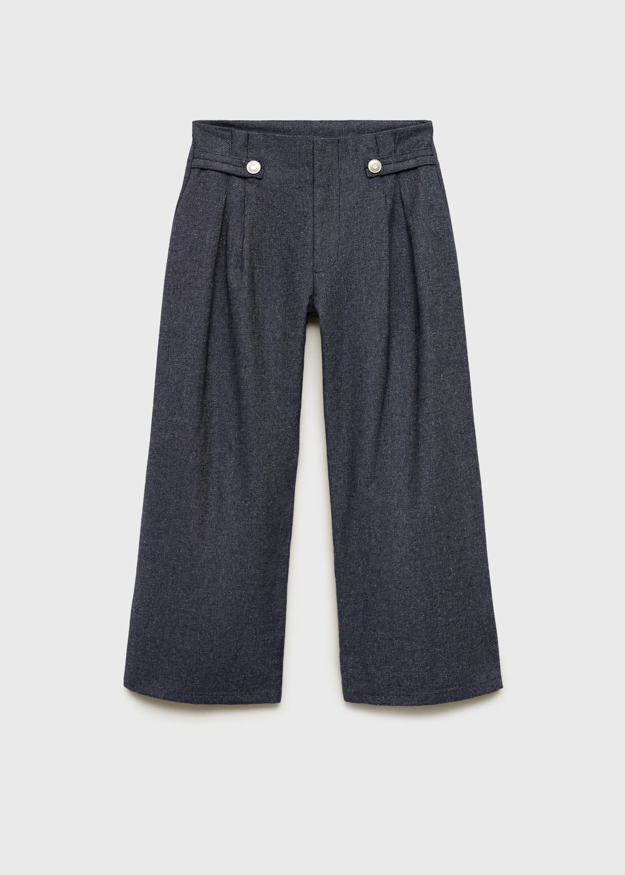 Wide leg pleated trousers - Article without model