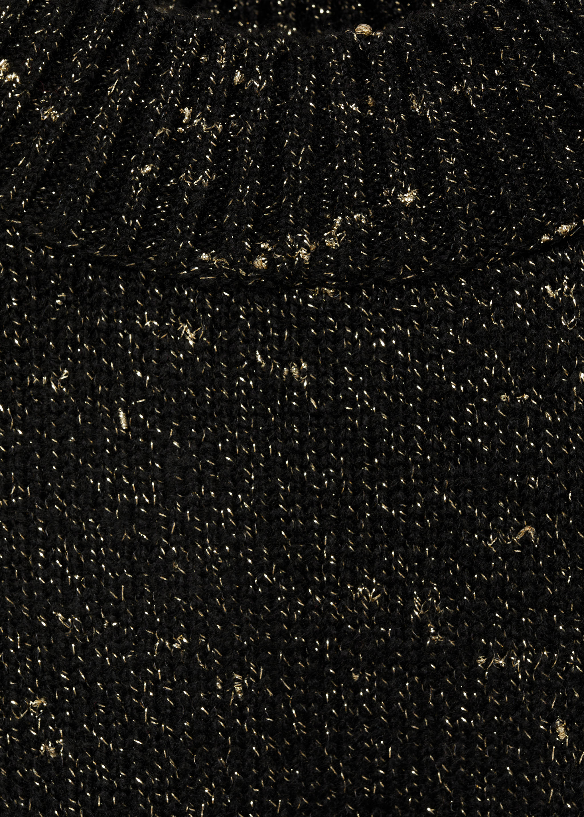 Lurex sweater with perkins neck - Details of the article 8