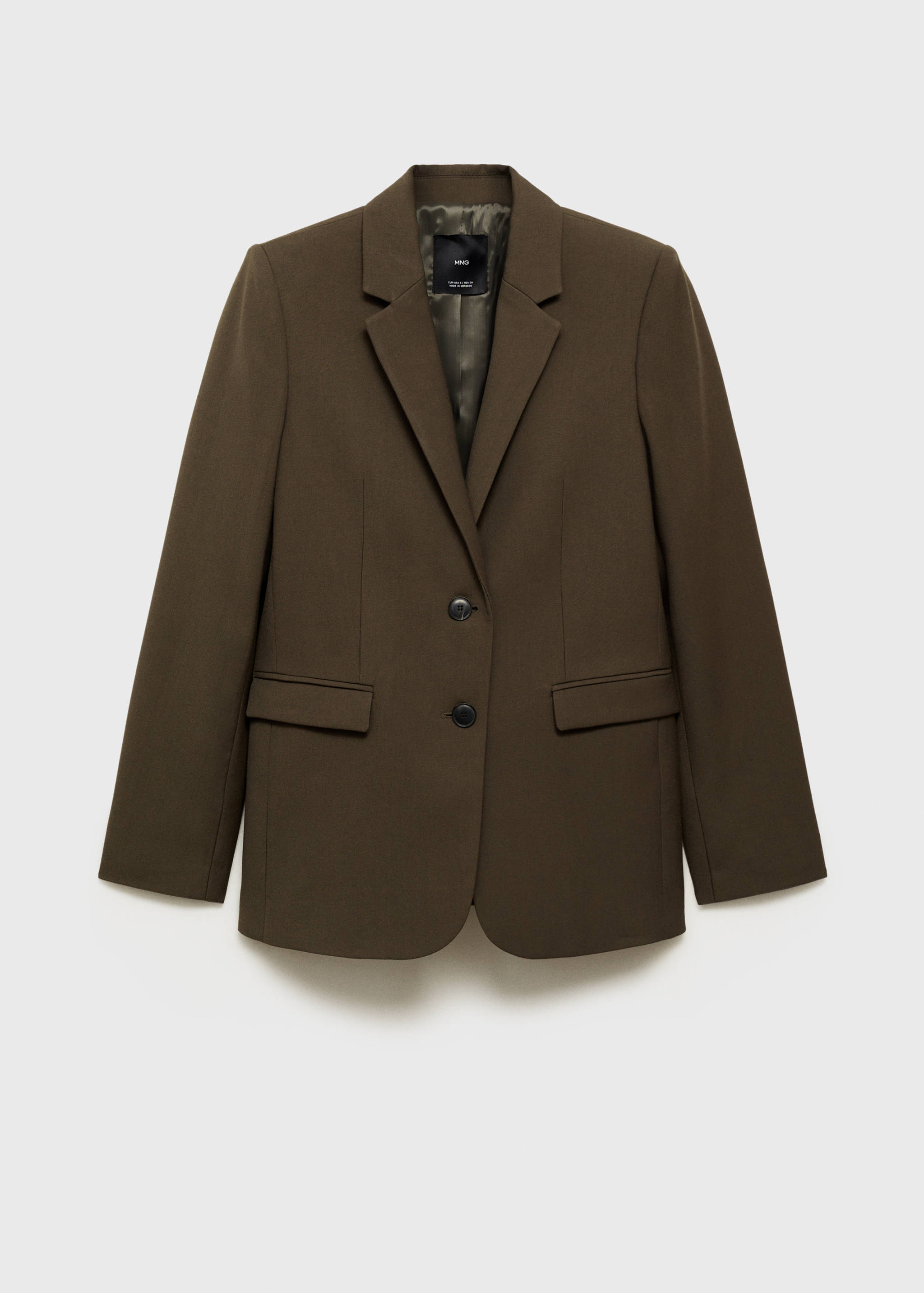 Straight-fit suit blazer - Article without model
