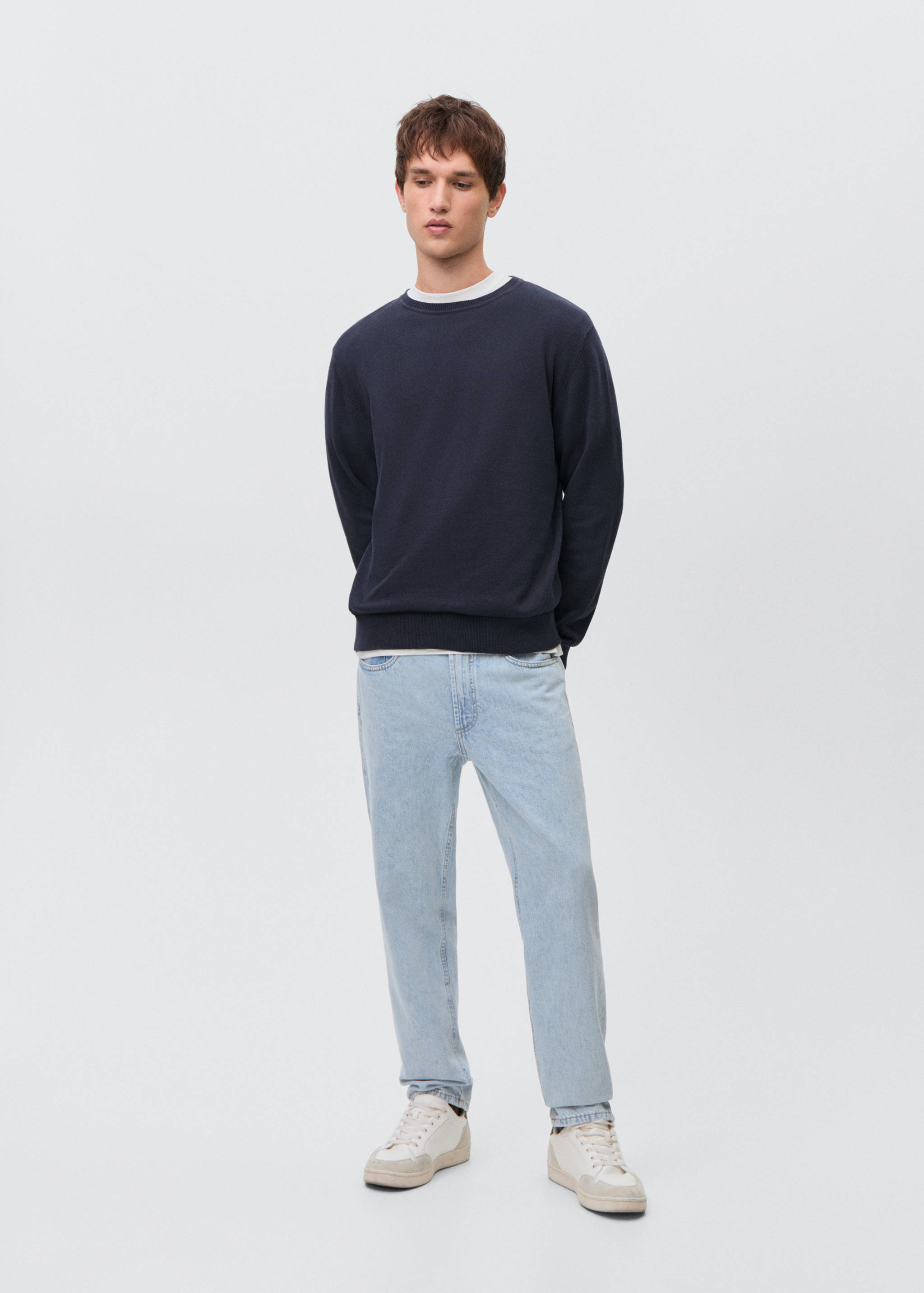 Strickpullover aus Baumwolle - Allgemeine Ansicht