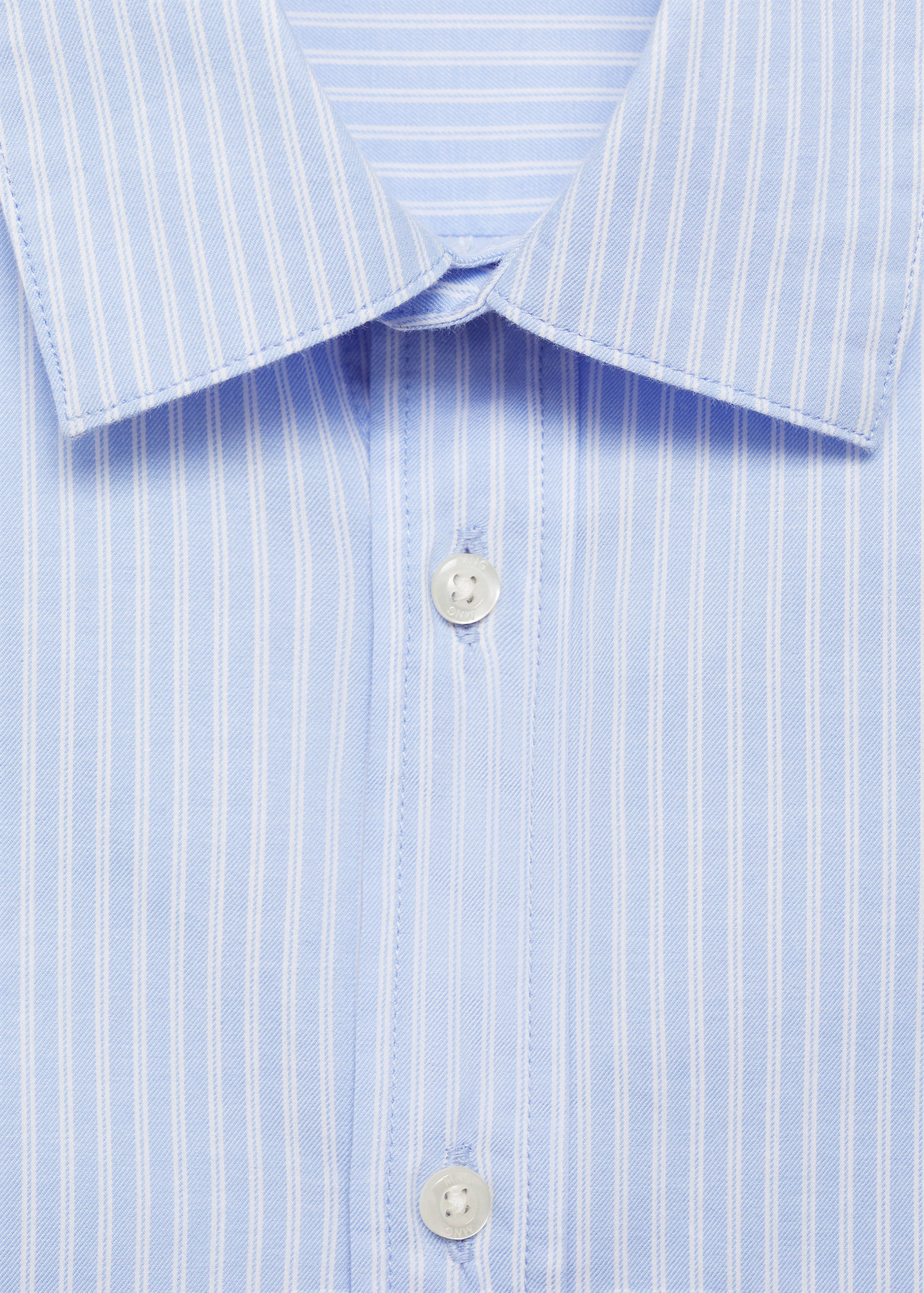Chemise à rayures en coton - Détail de l'article 0