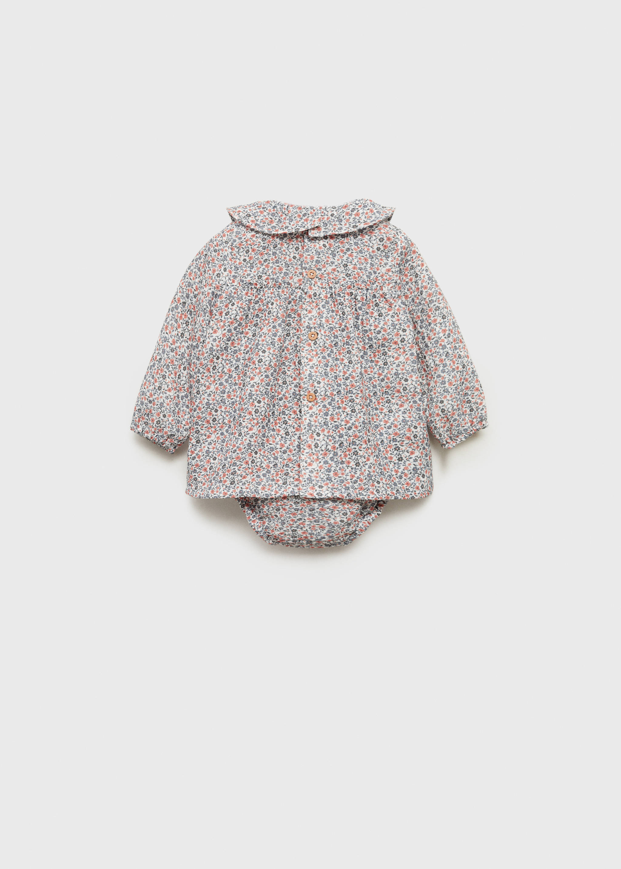 Printed dress and nappy cover - Reverse of the article