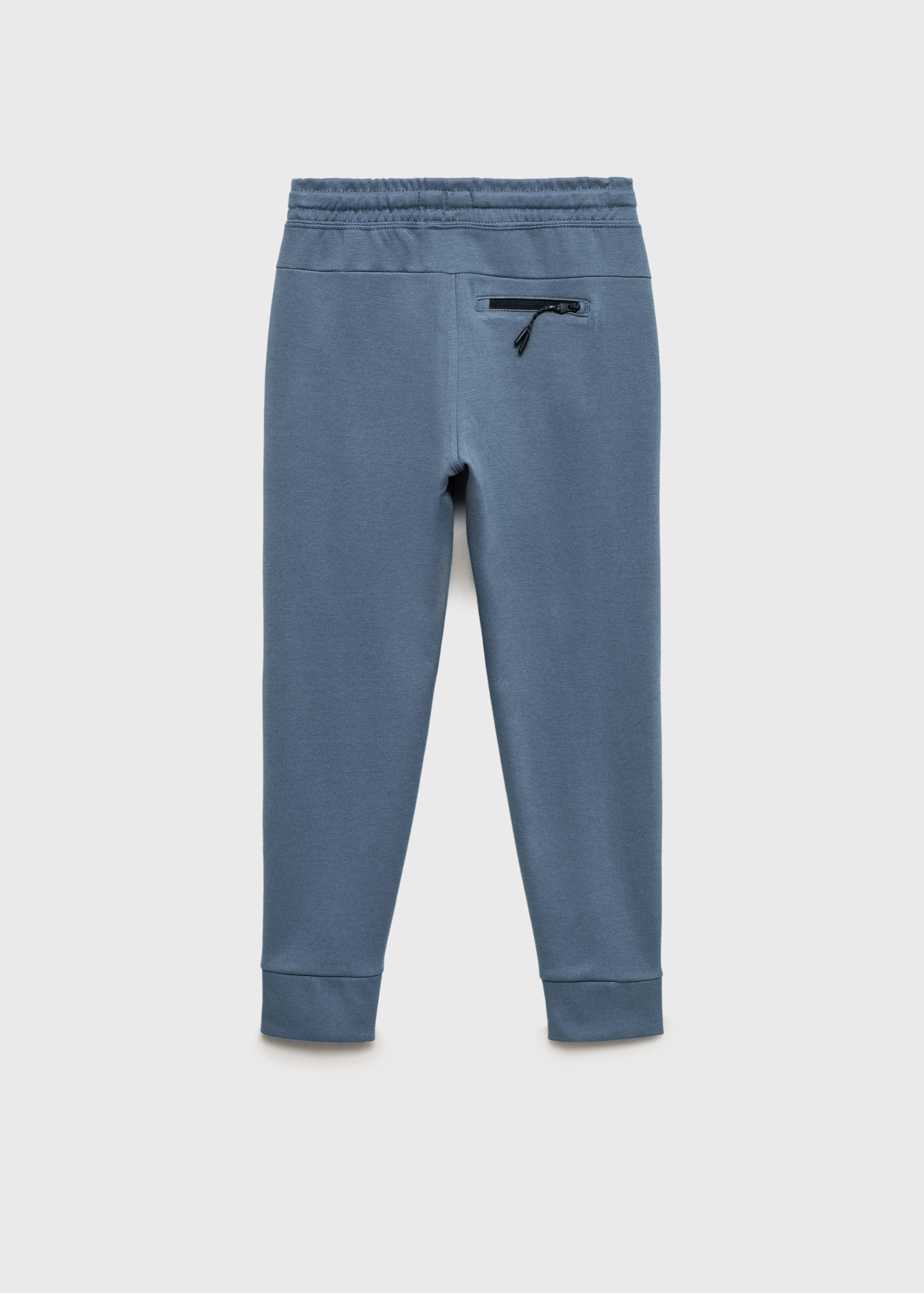 Jogger pants with elastic waist - Reverse of the article