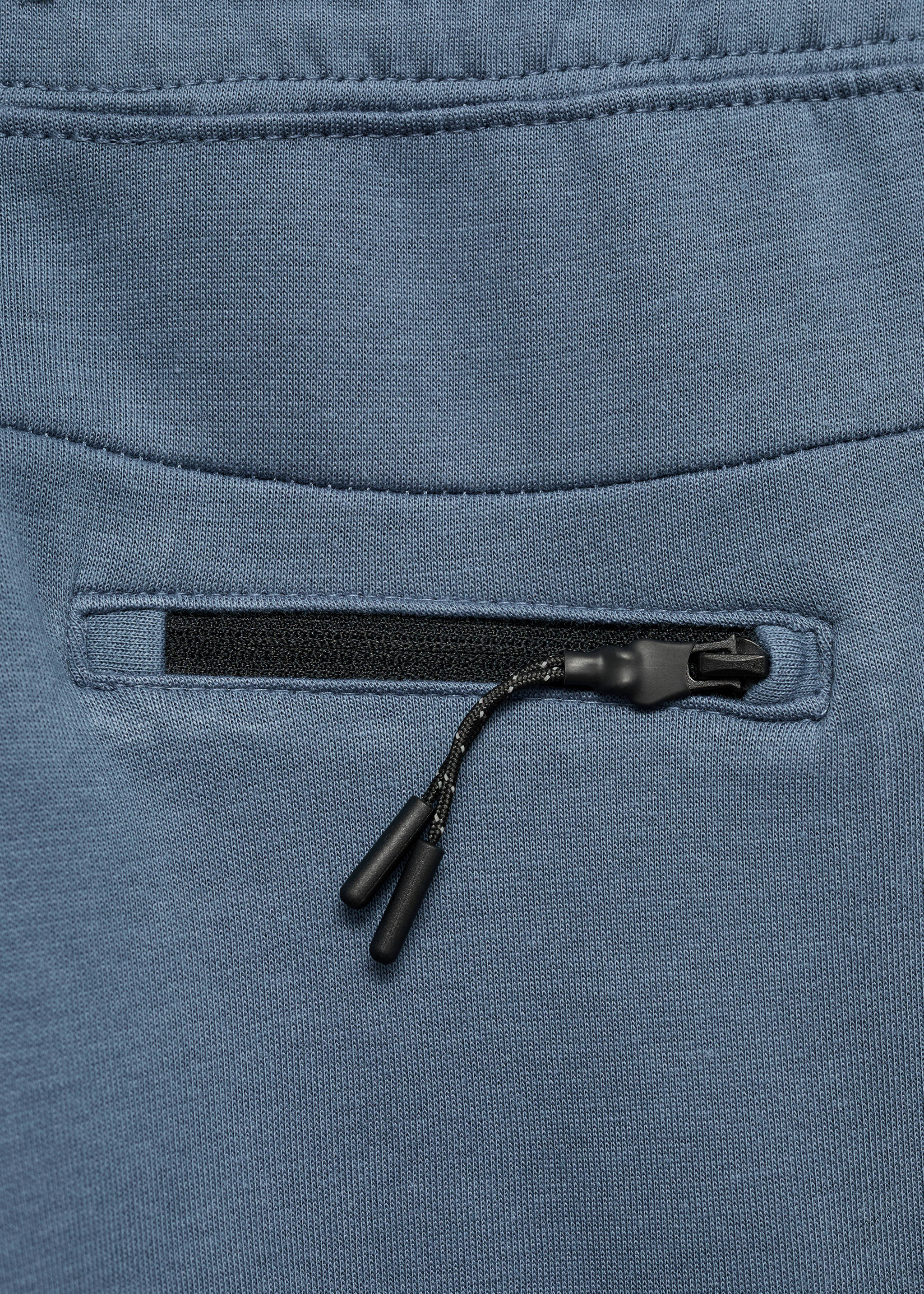 Jogger pants with elastic waist - Details of the article 8