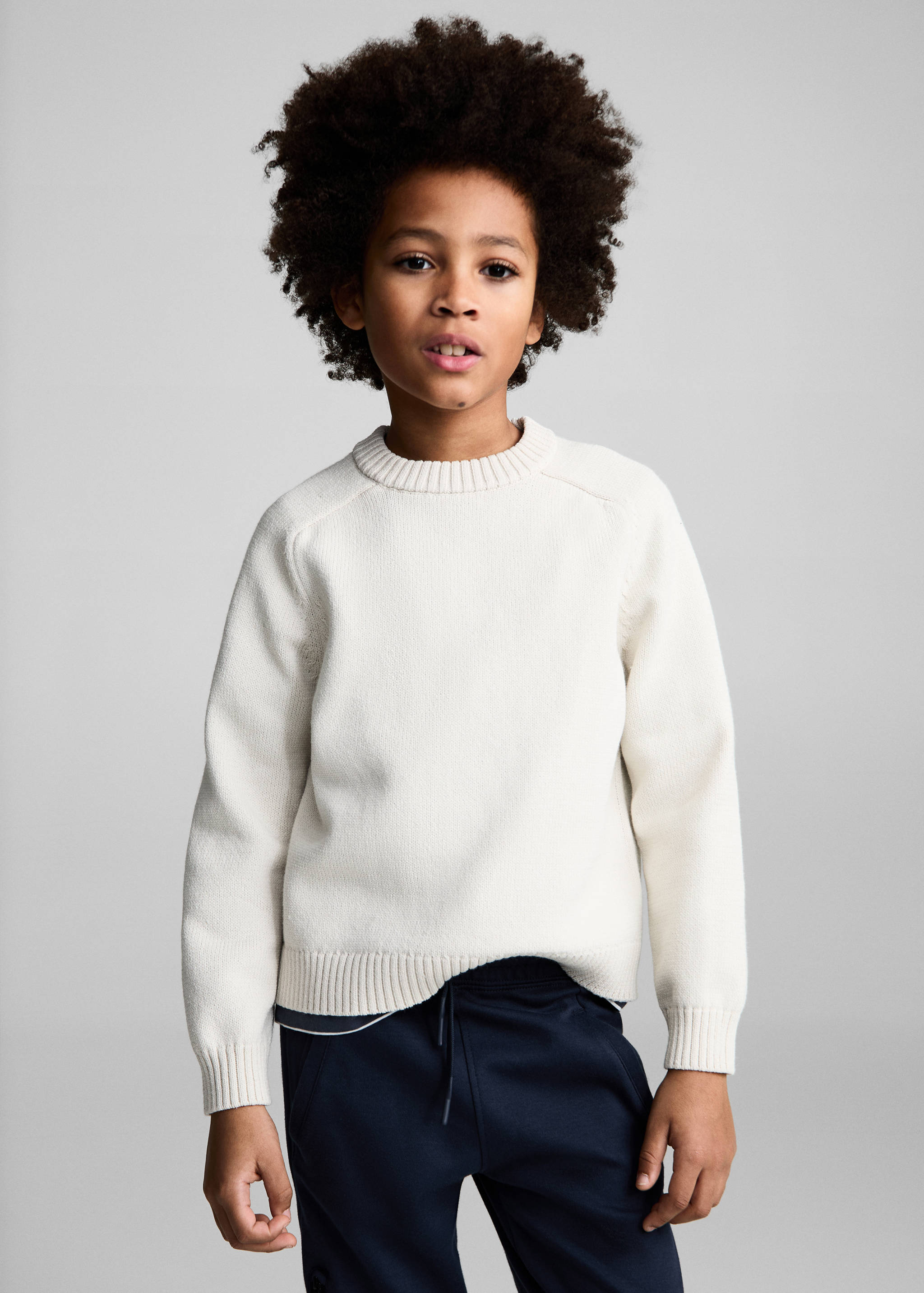 Jogger pants with elastic waist - Details of the article 1