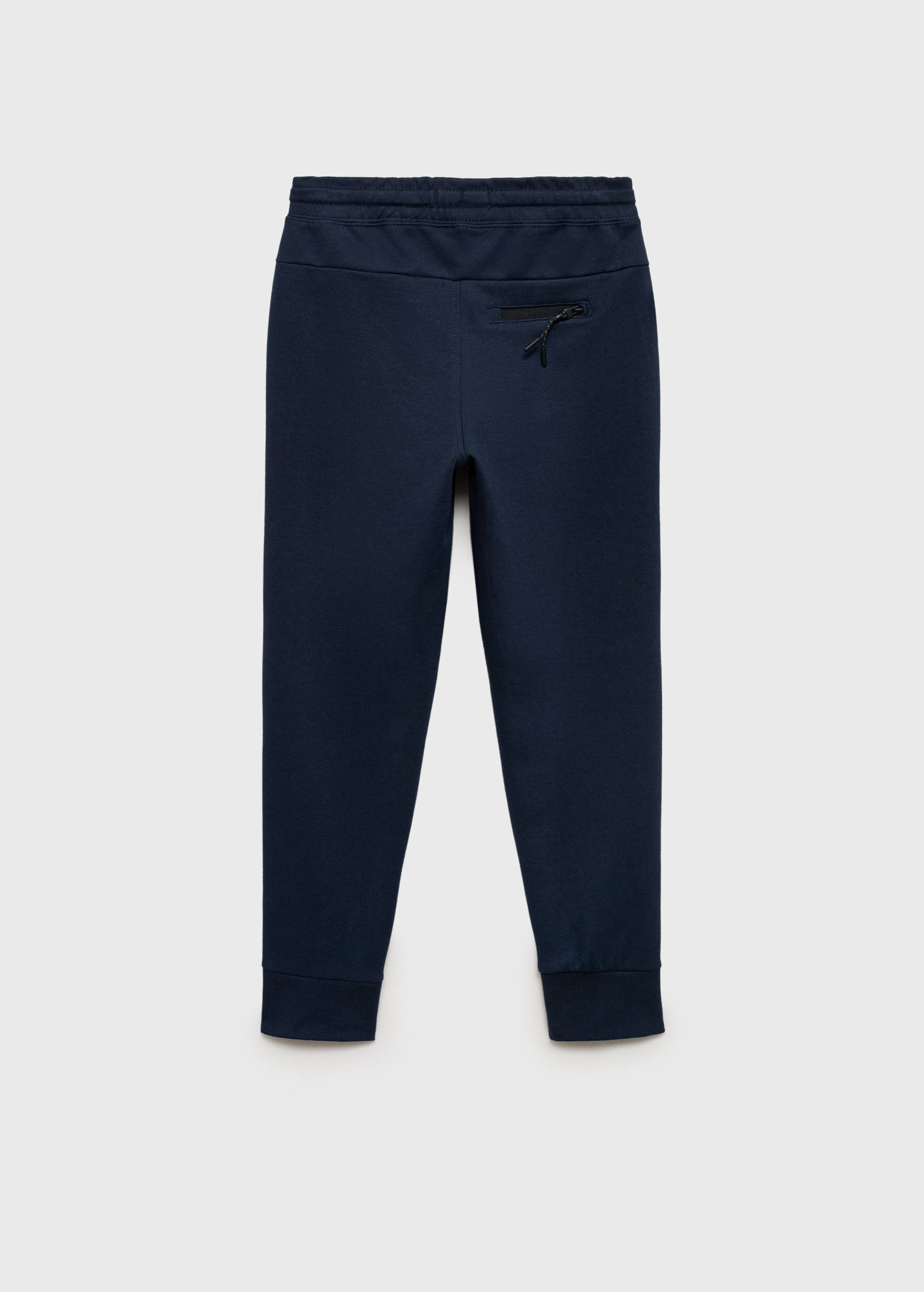 Jogger pants with elastic waist - Reverse of the article