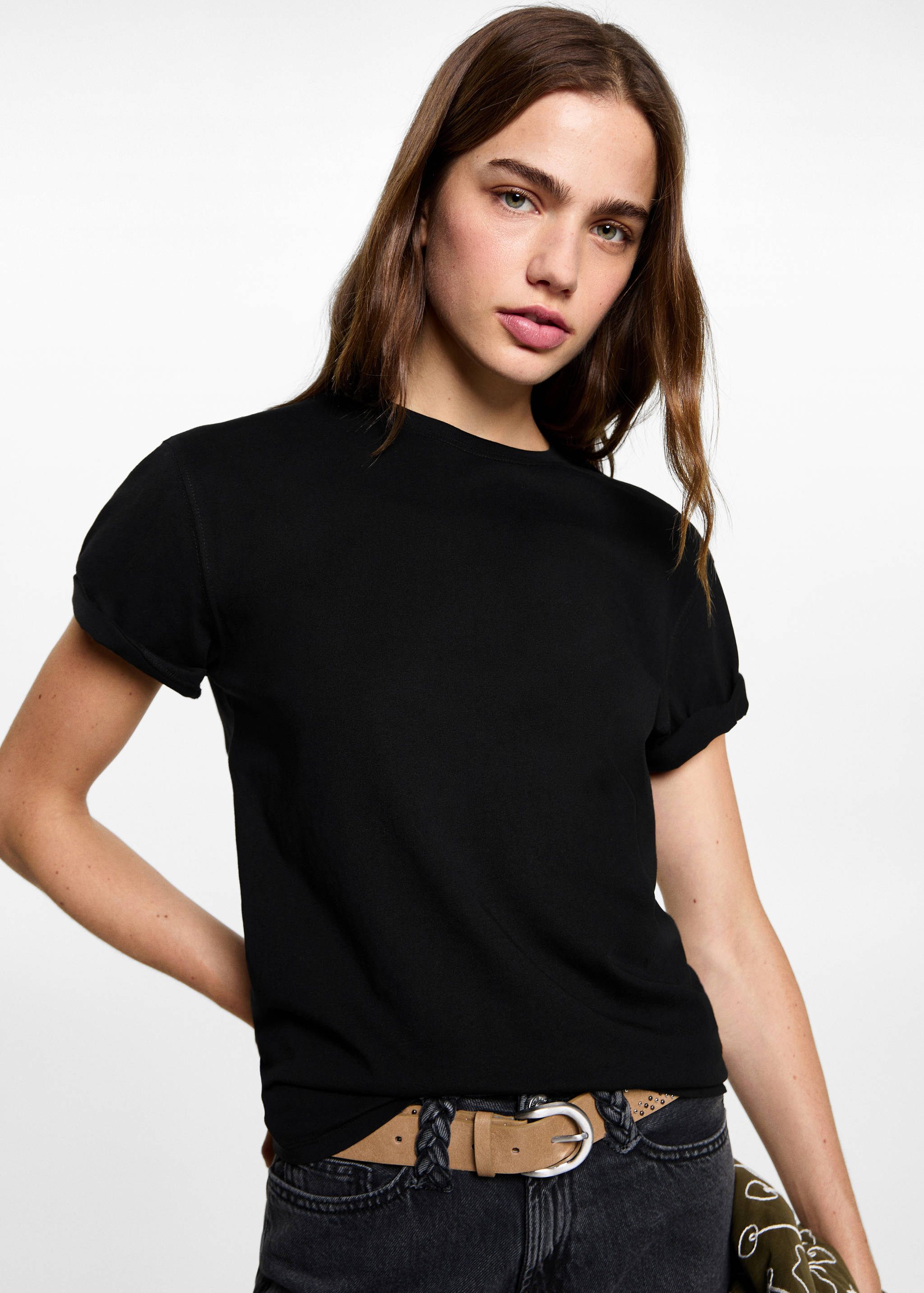 Lightning die-cut t-shirt - Medium plane