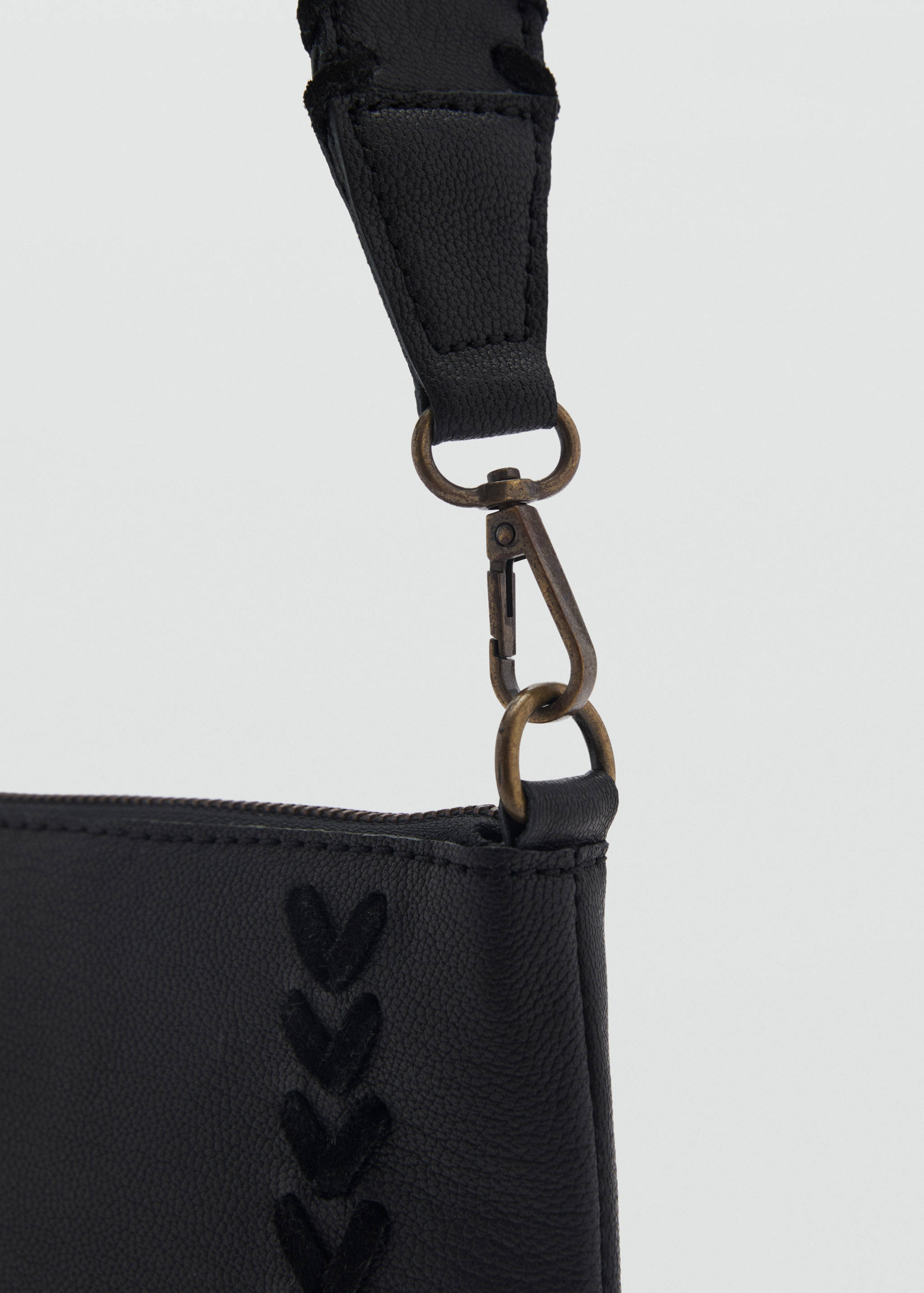 Leather envelope bag - Details of the article 1