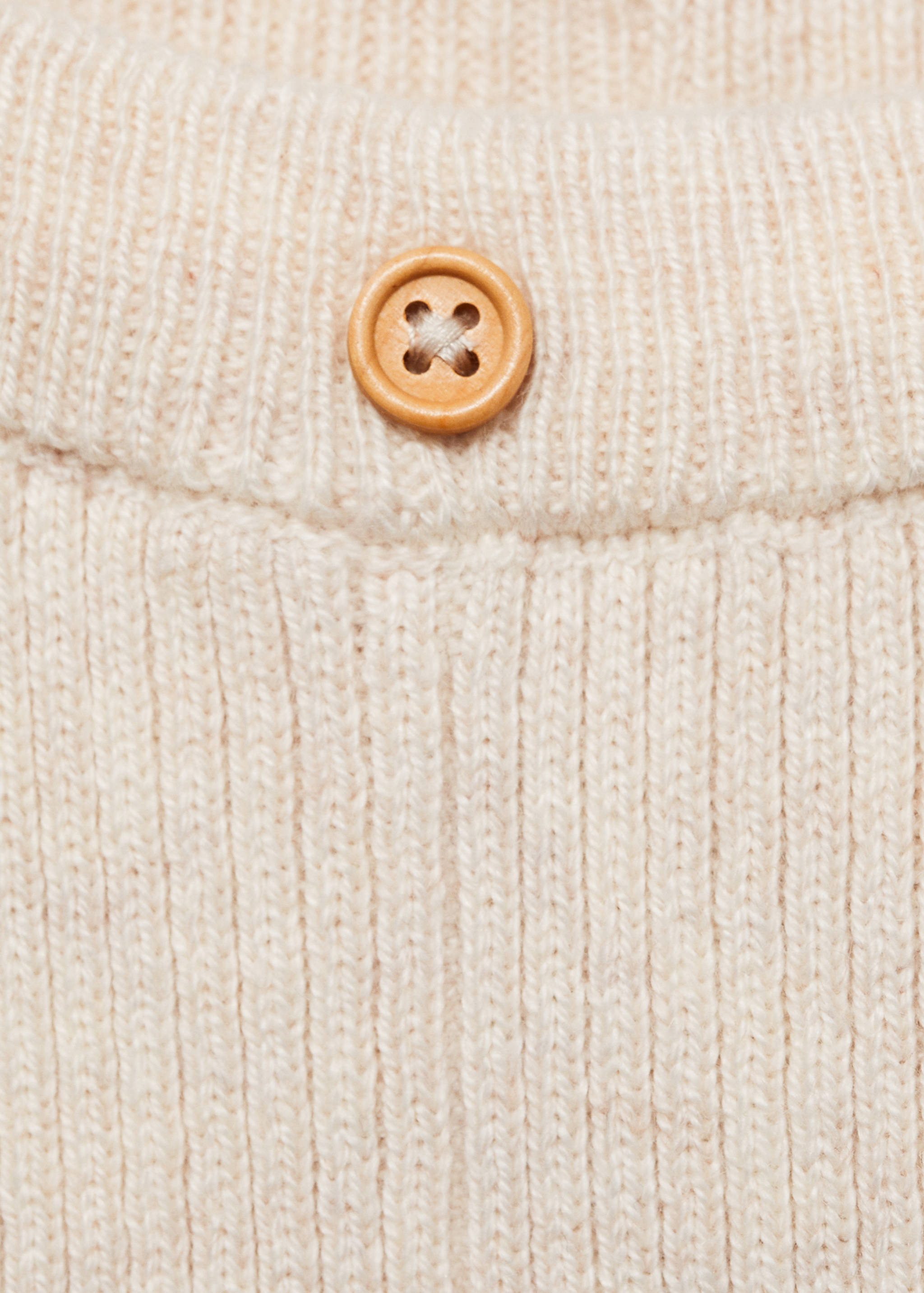 Cotton ribbed leggings - Details of the article 8