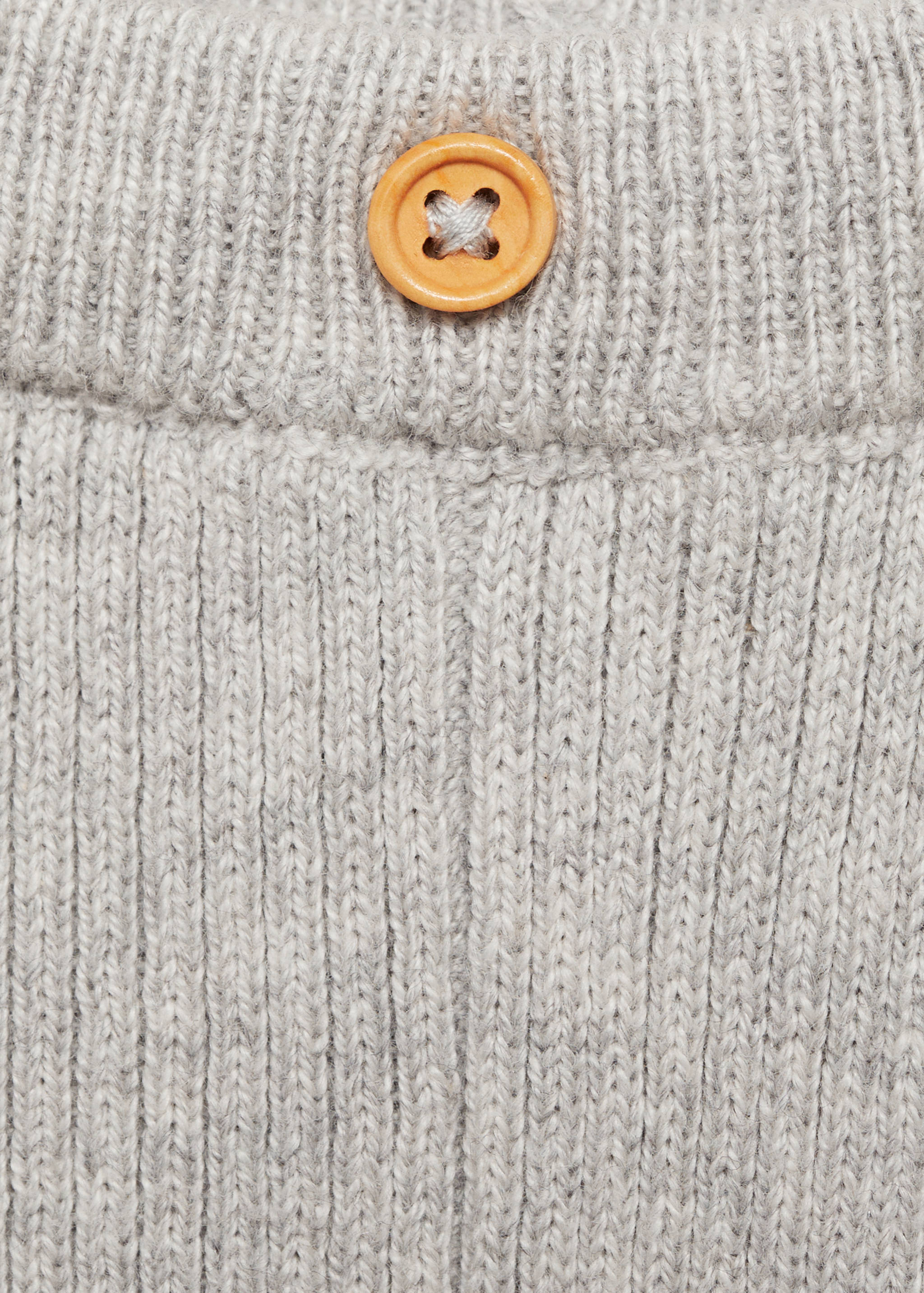 Cotton ribbed leggings - Details of the article 8