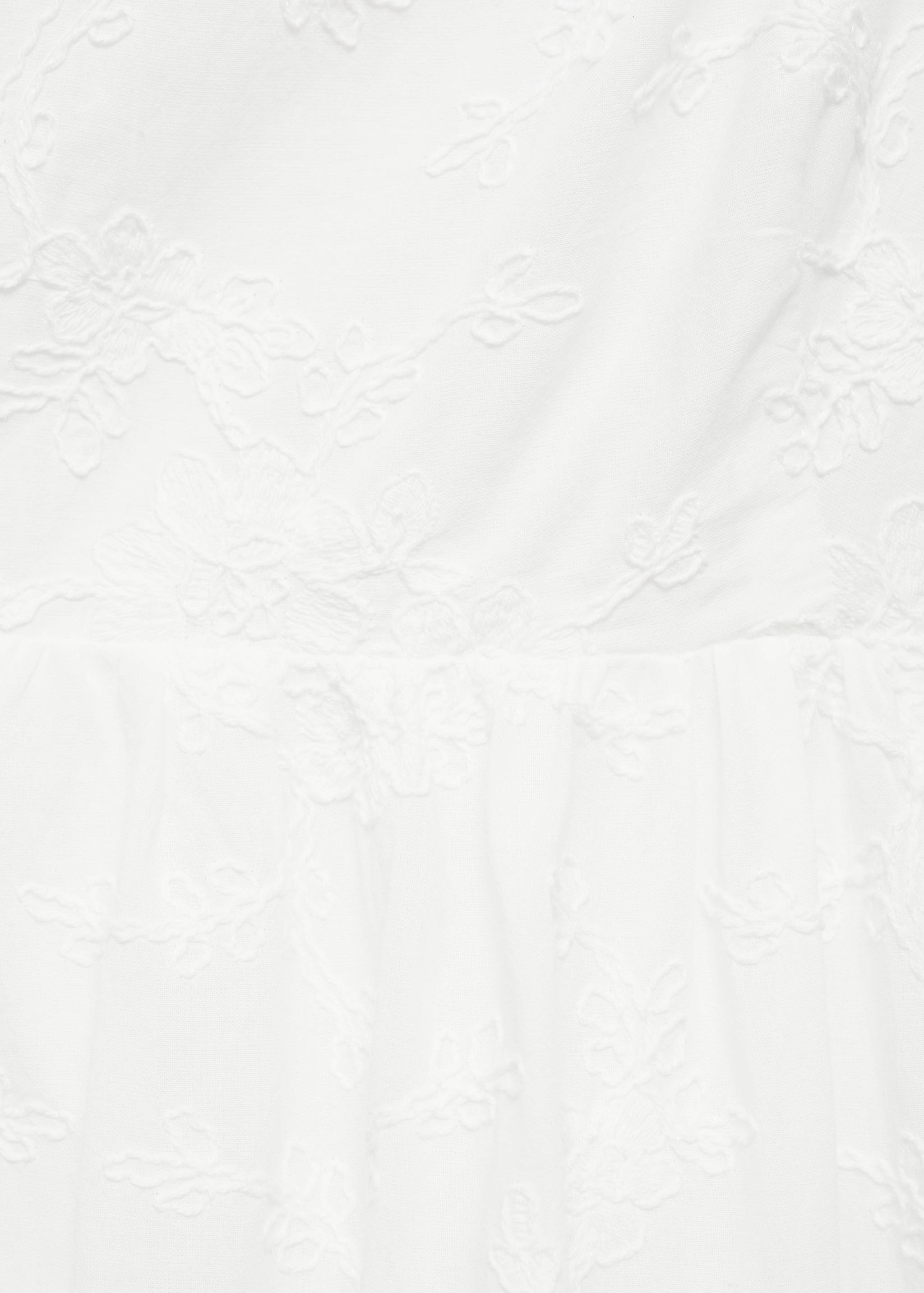 Floral embroidered dress with straps - Details of the article 8