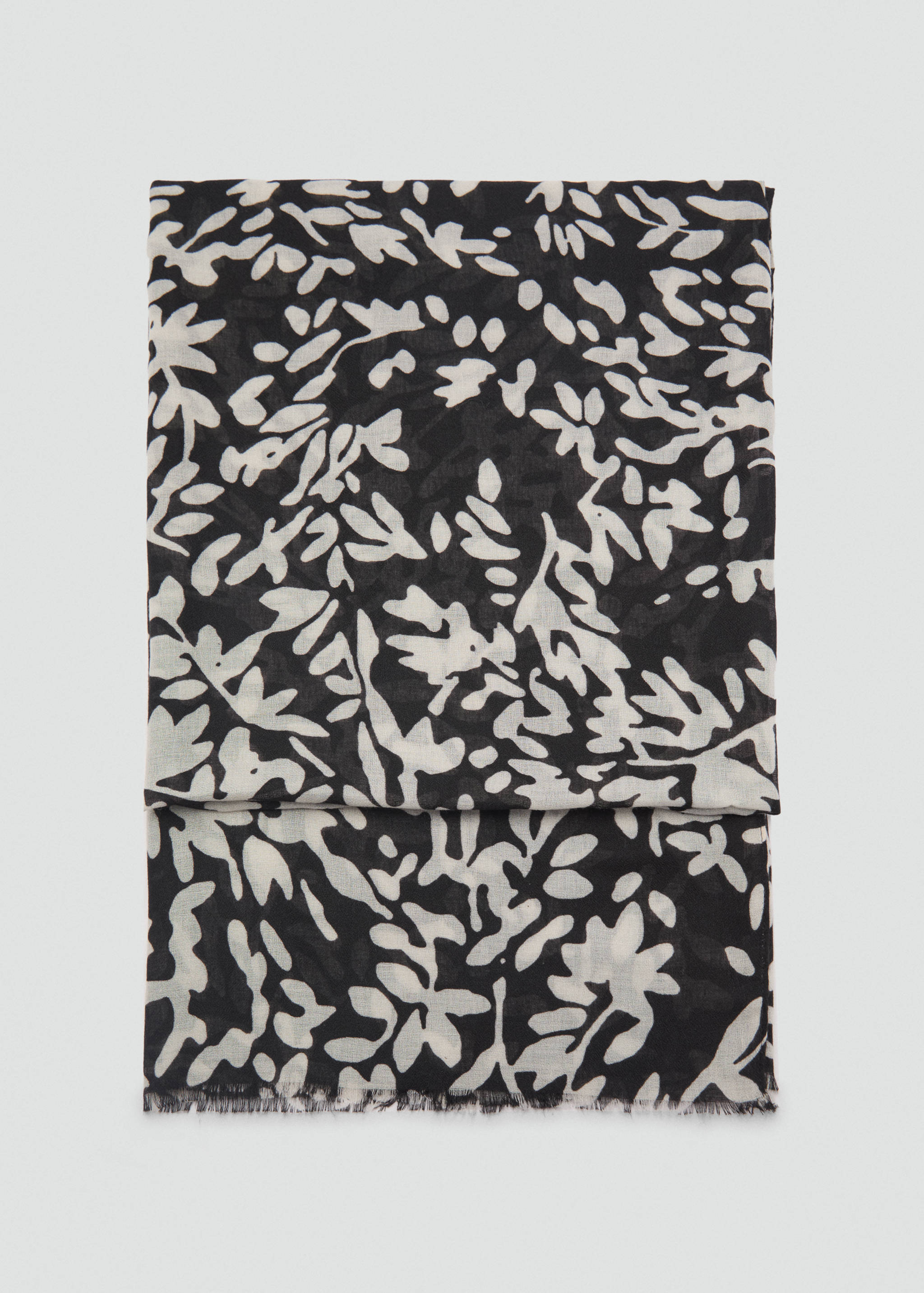 Floral print scarf - Article without model