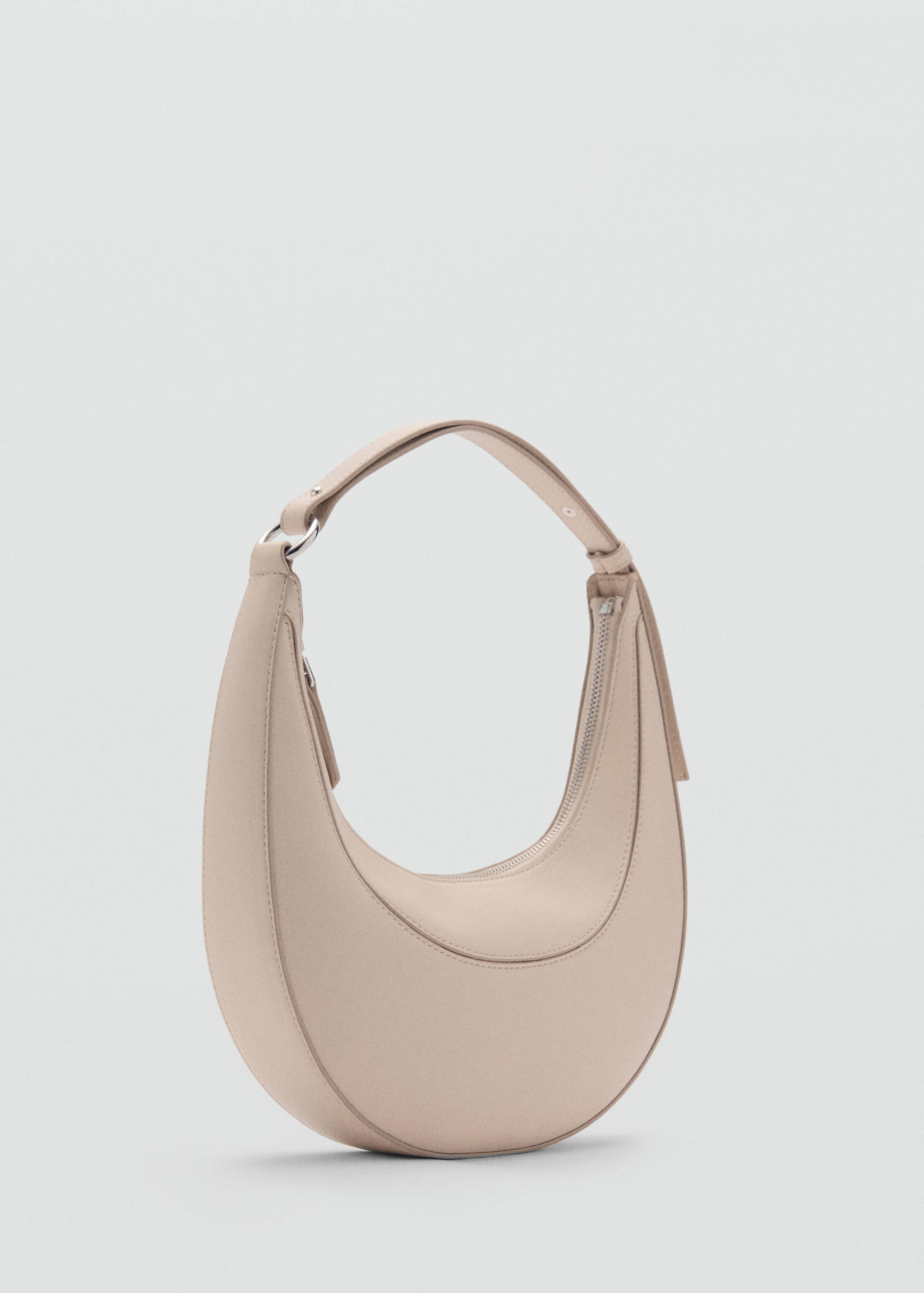 Oval shoulder bag - Medium plane