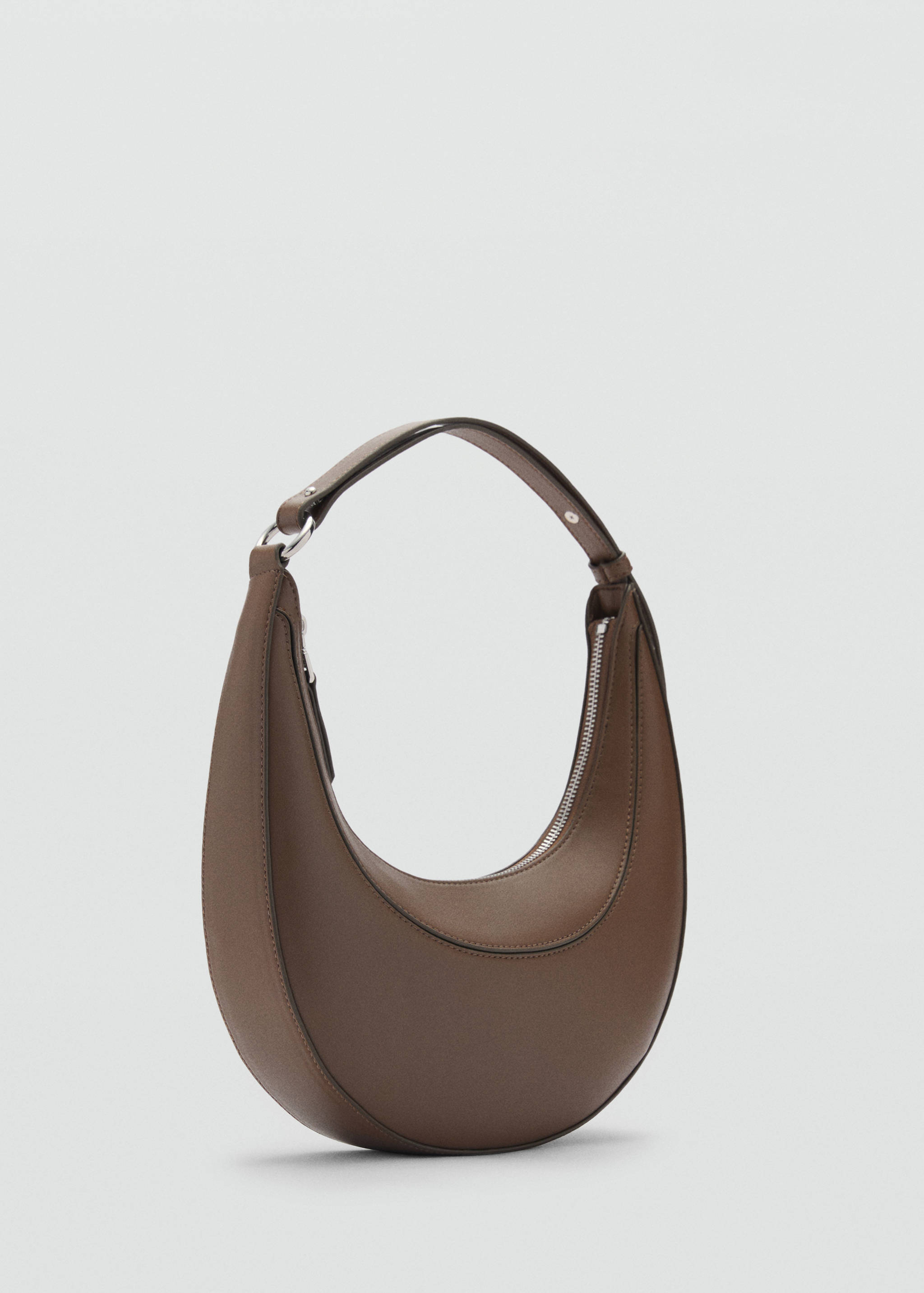 Oval shoulder bag - Medium plane