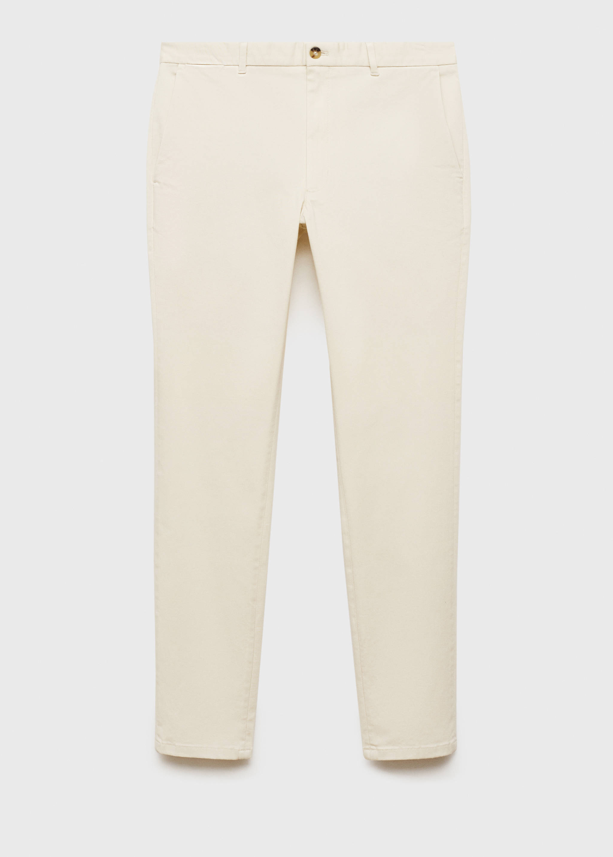 Barna slim-fit twill chino pants - Article without model