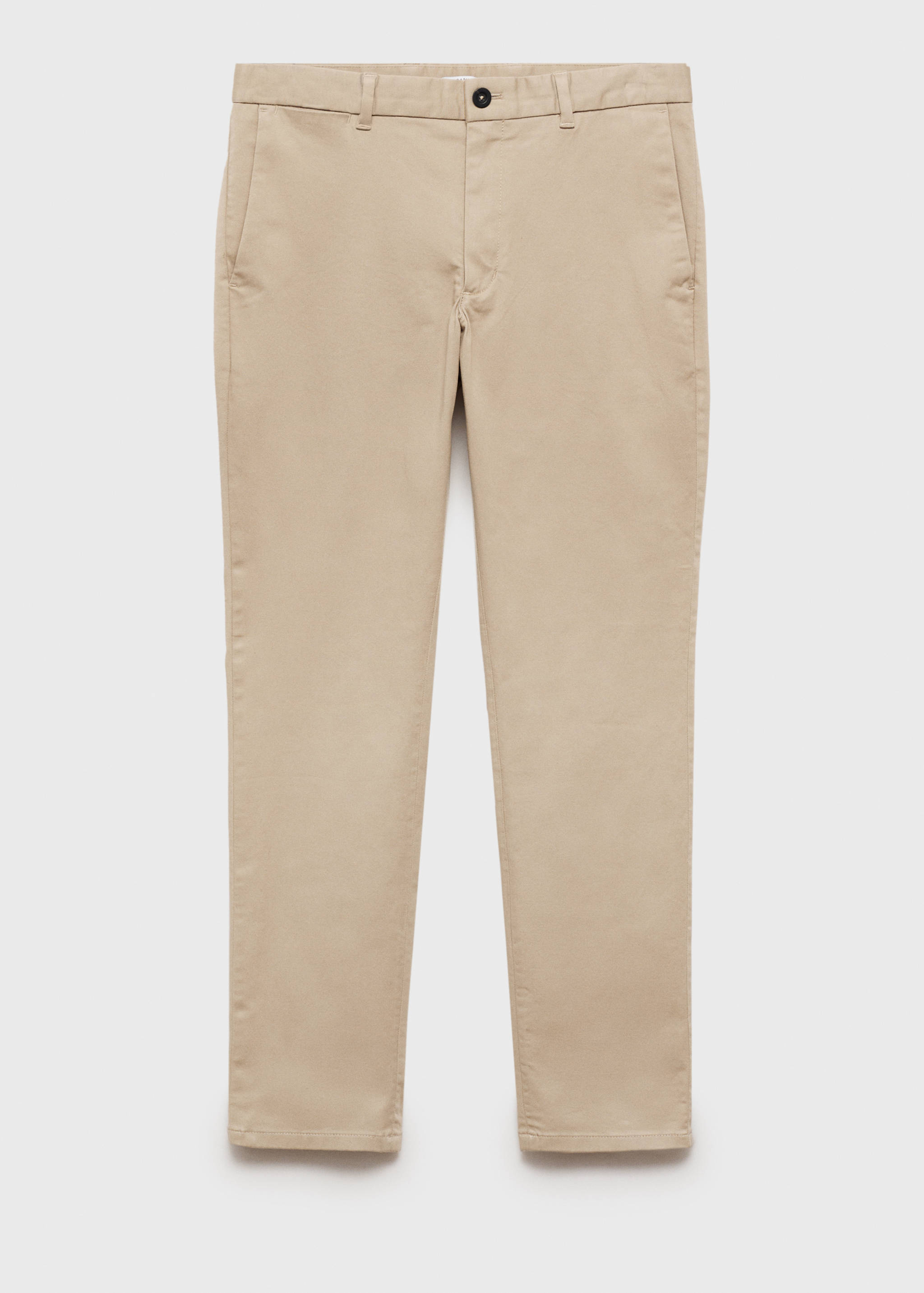 Barna slim-fit twill chino pants - Article without model