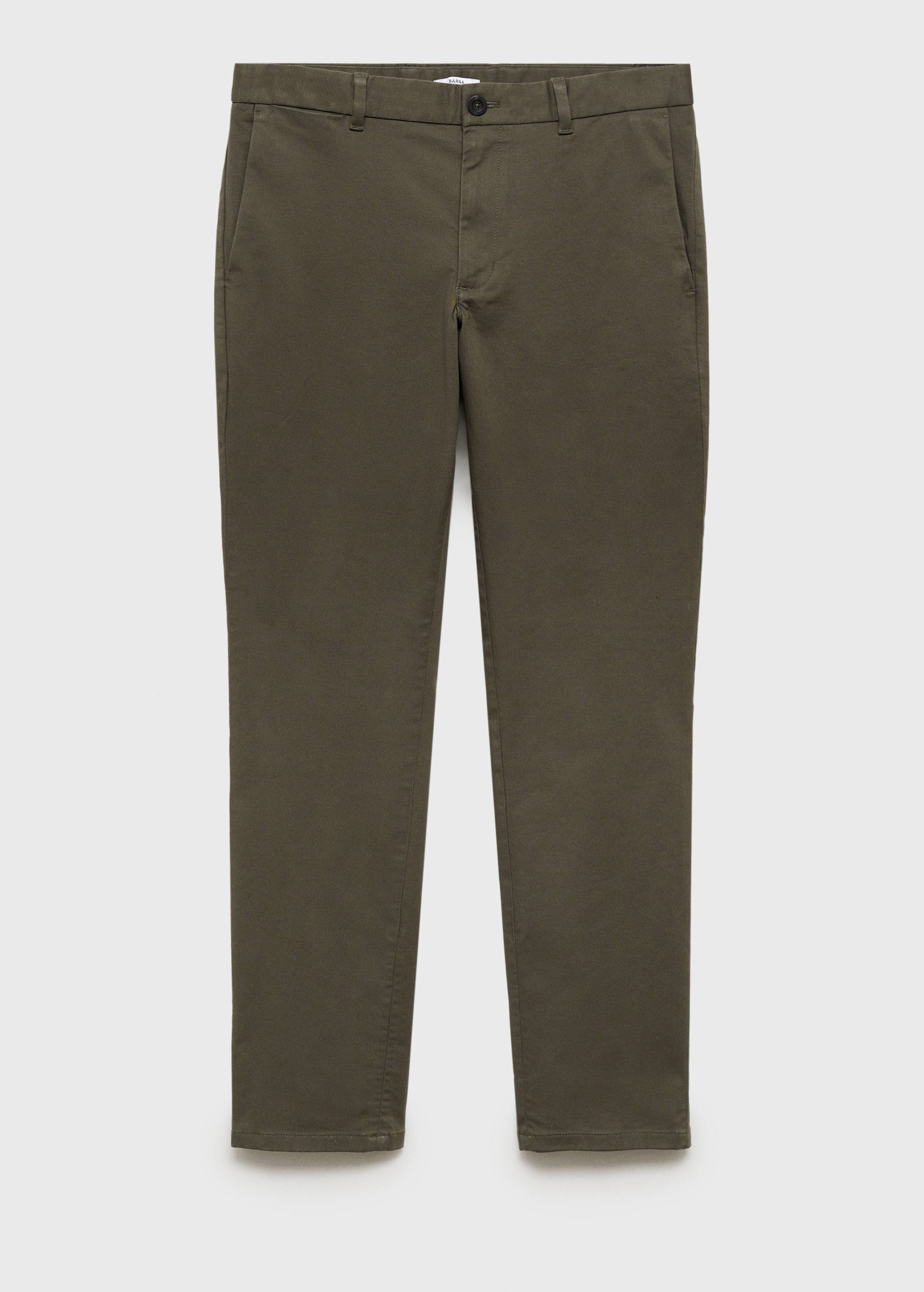 Barna slim-fit twill chino pants - Article without model
