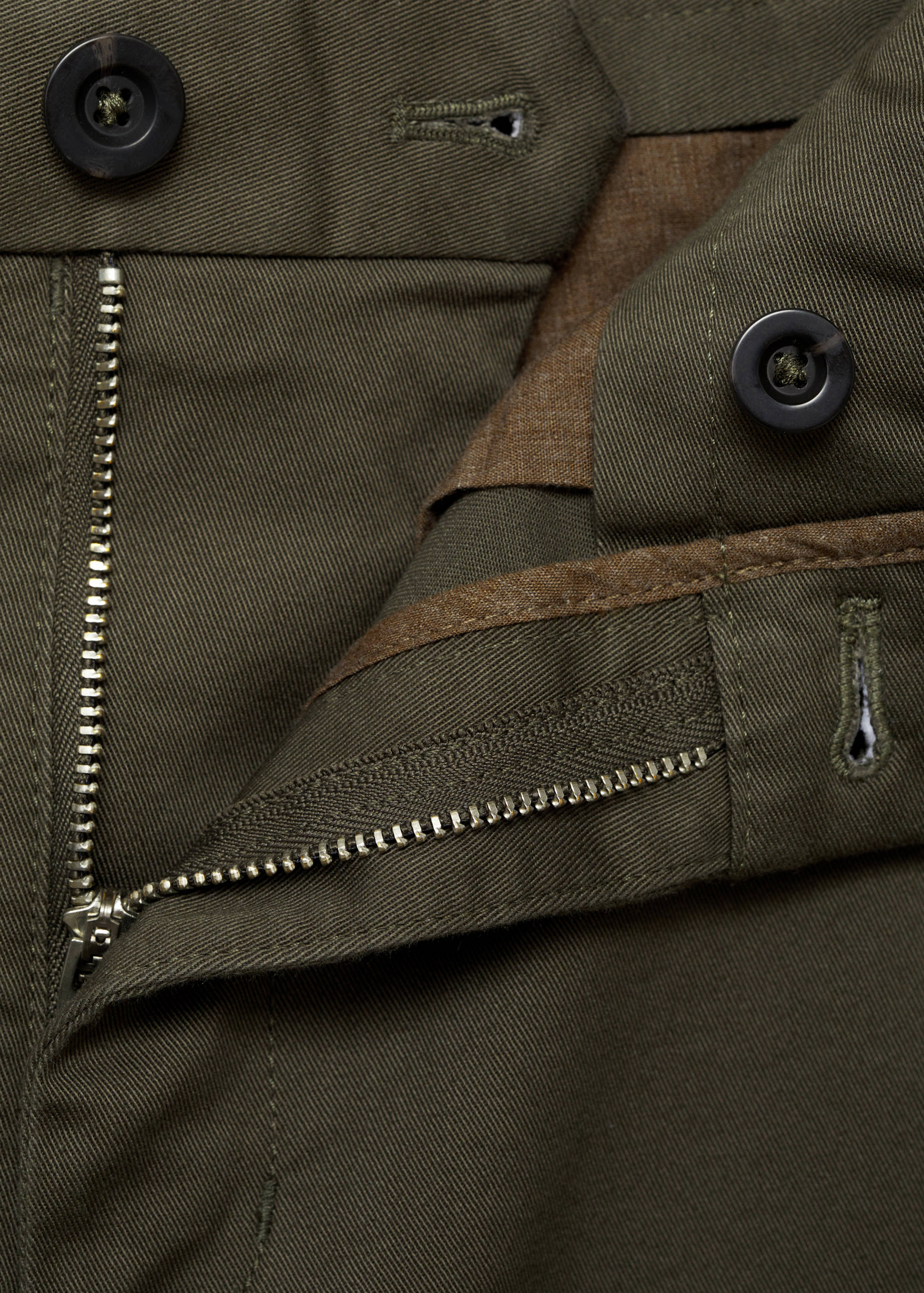 Barna slim-fit twill chino pants - Details of the article 8