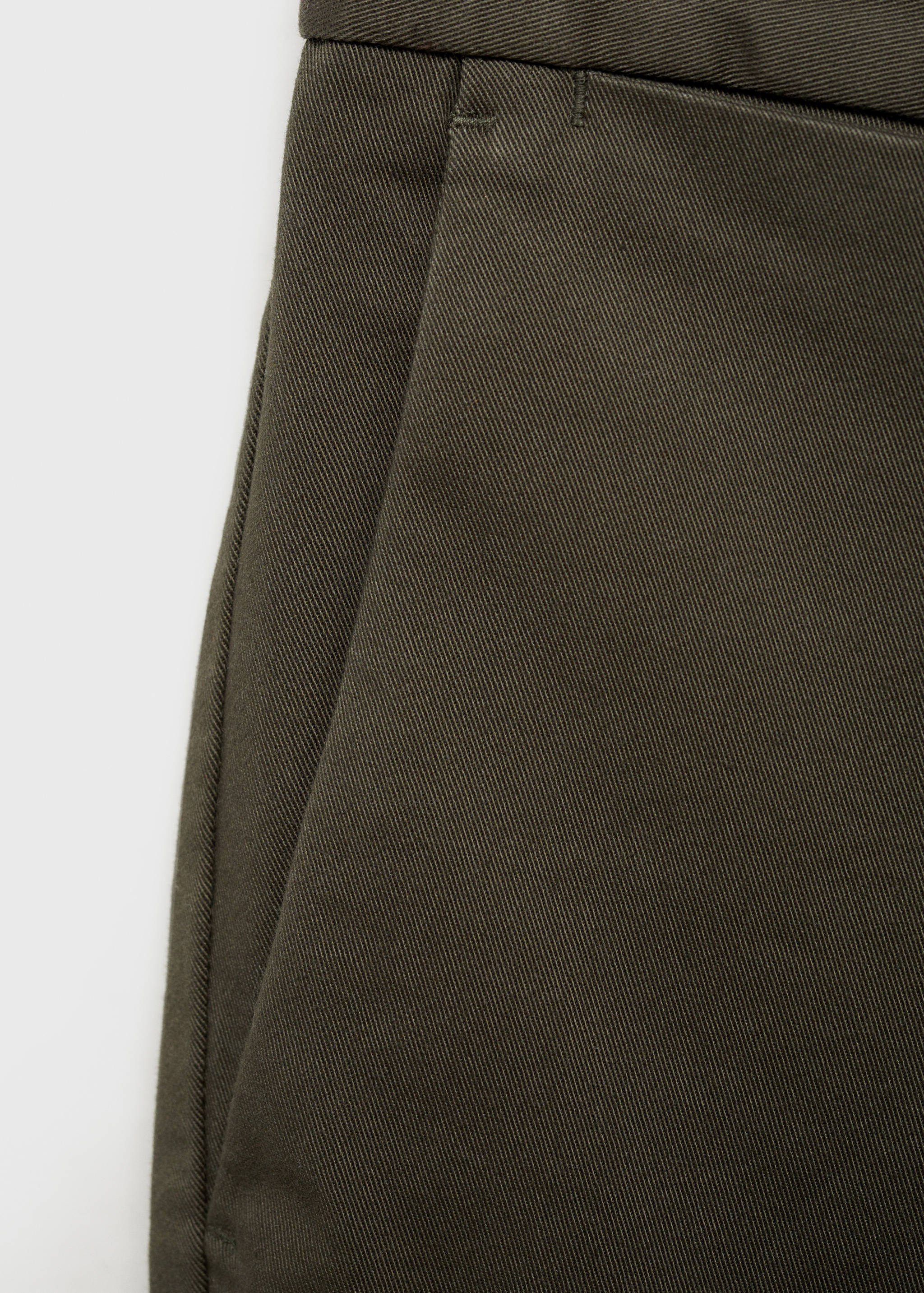 Barna slim-fit twill chino pants - Details of the article 0