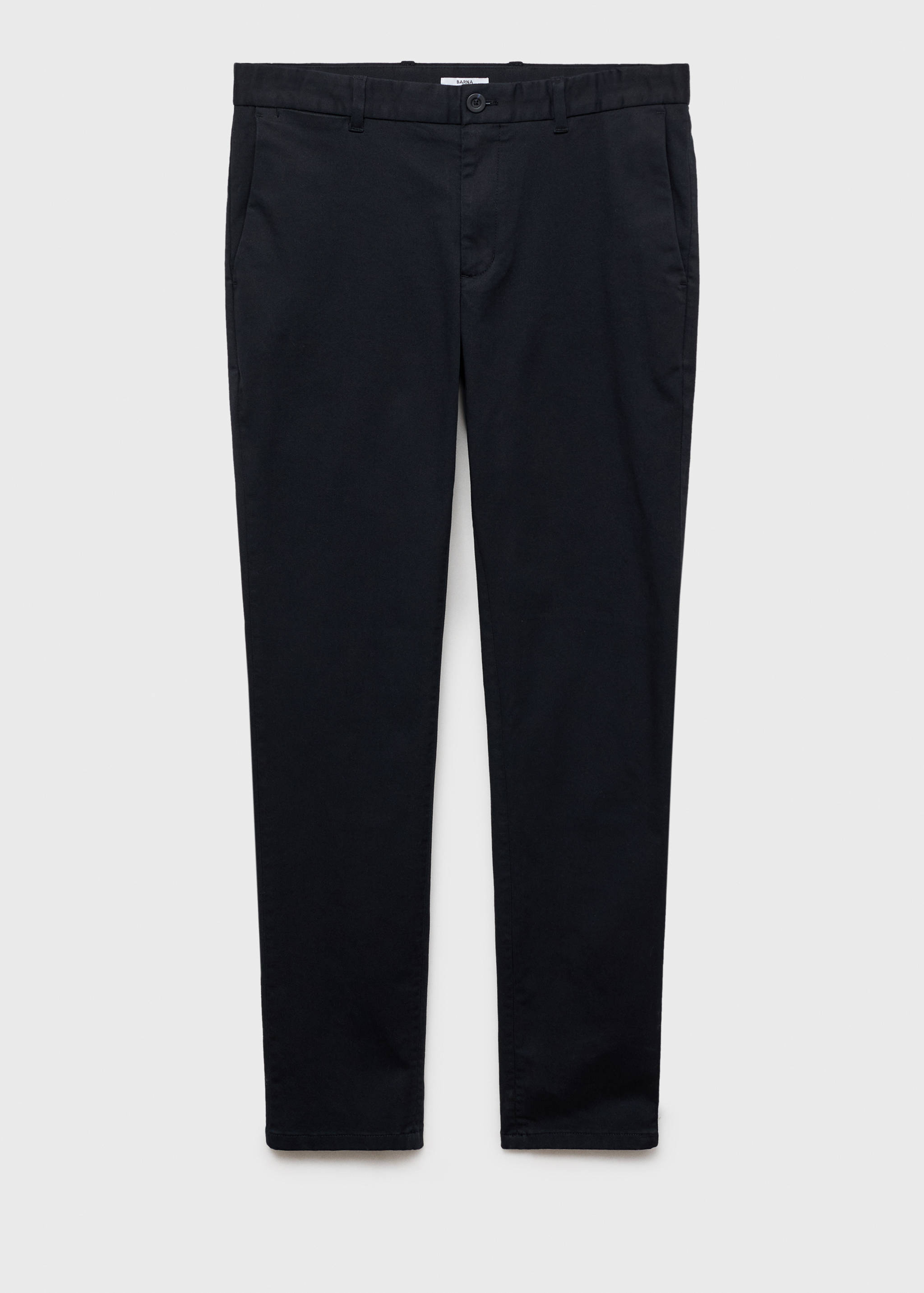 Barna slim-fit twill chino pants - Article without model