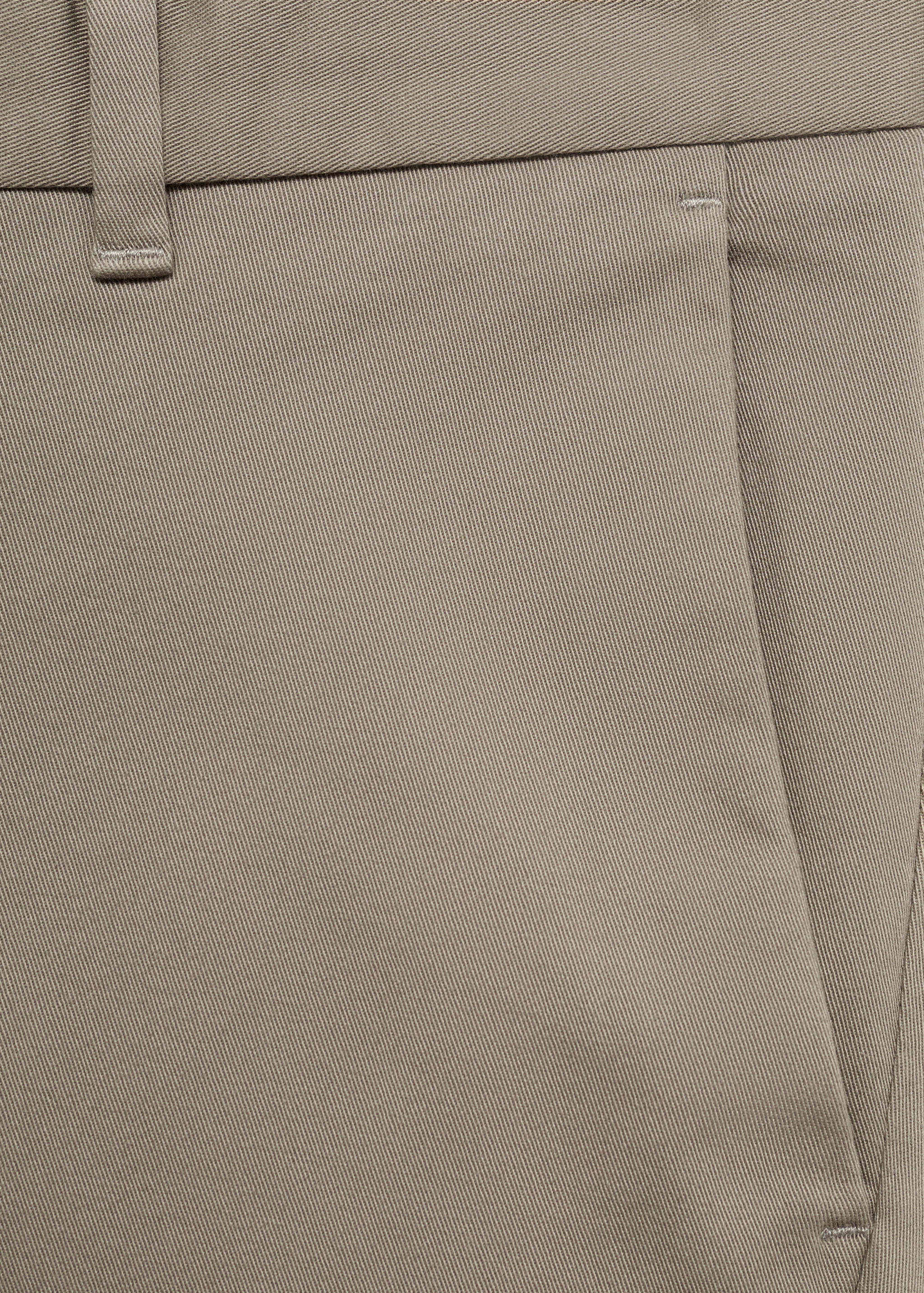 Barna slim-fit twill chino pants - Details of the article 8