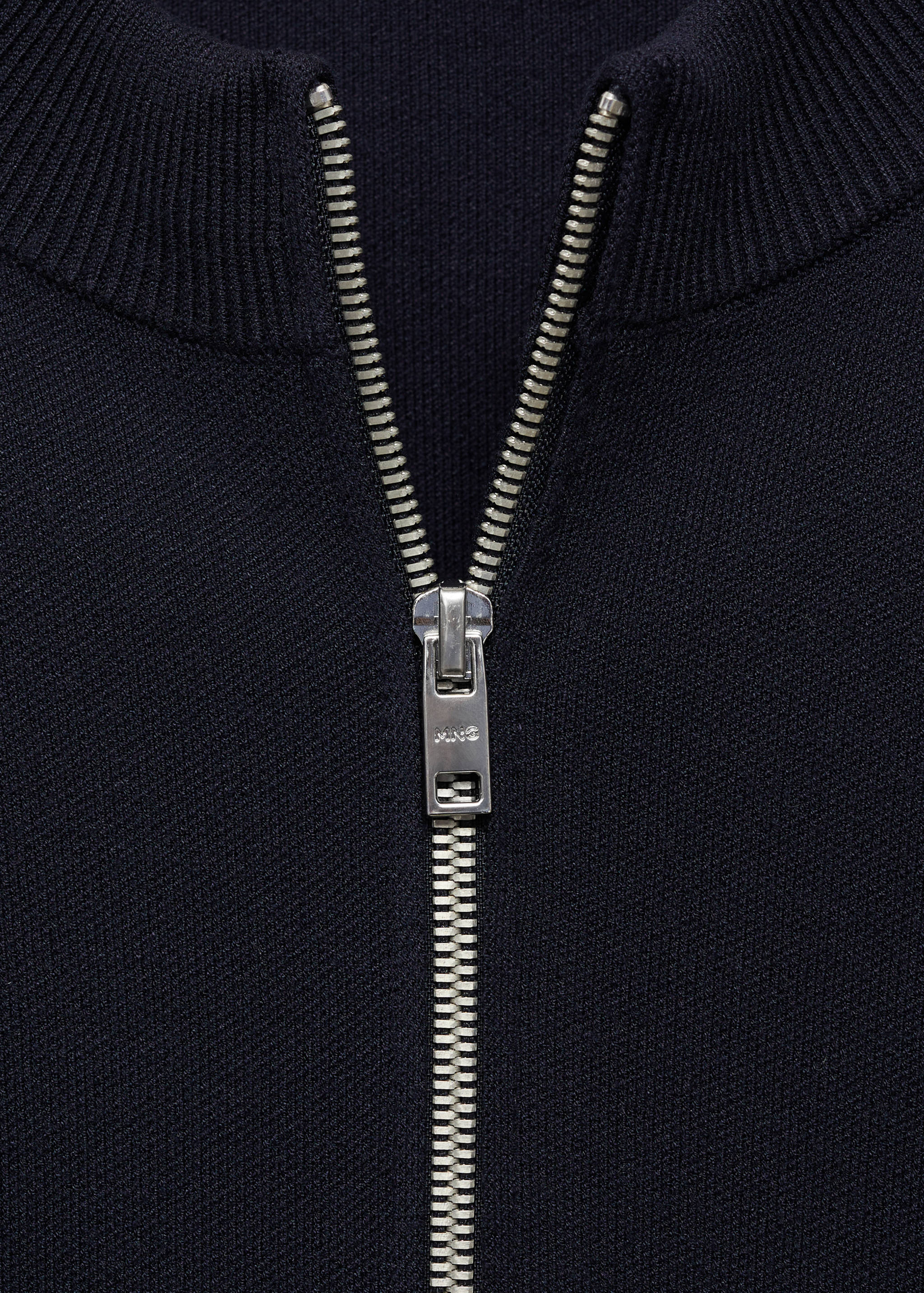 Zipped knit cardigan - Details of the article 8