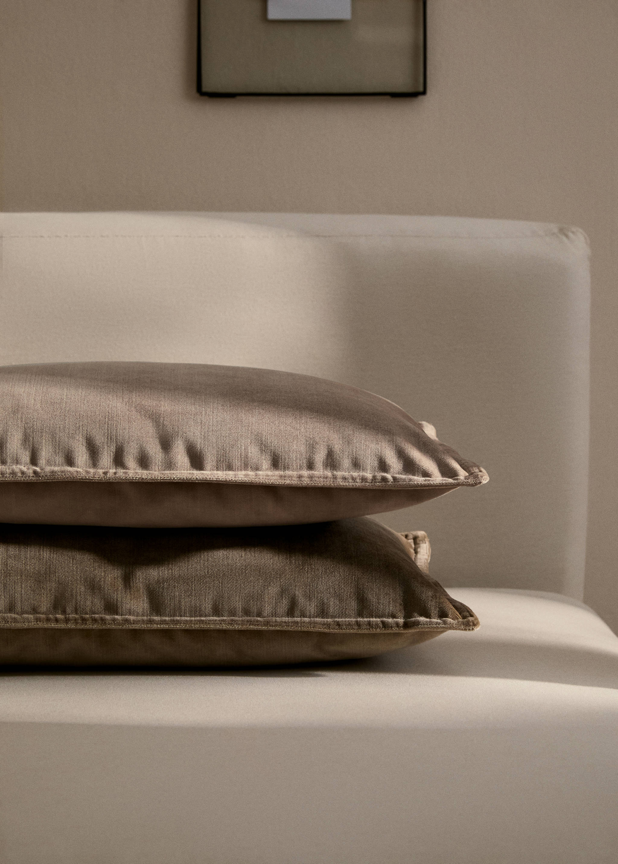 Velvet cushion cover 30x50 cm - General plane