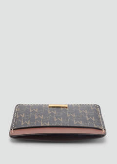 Card holder with printed logo — Brown 3