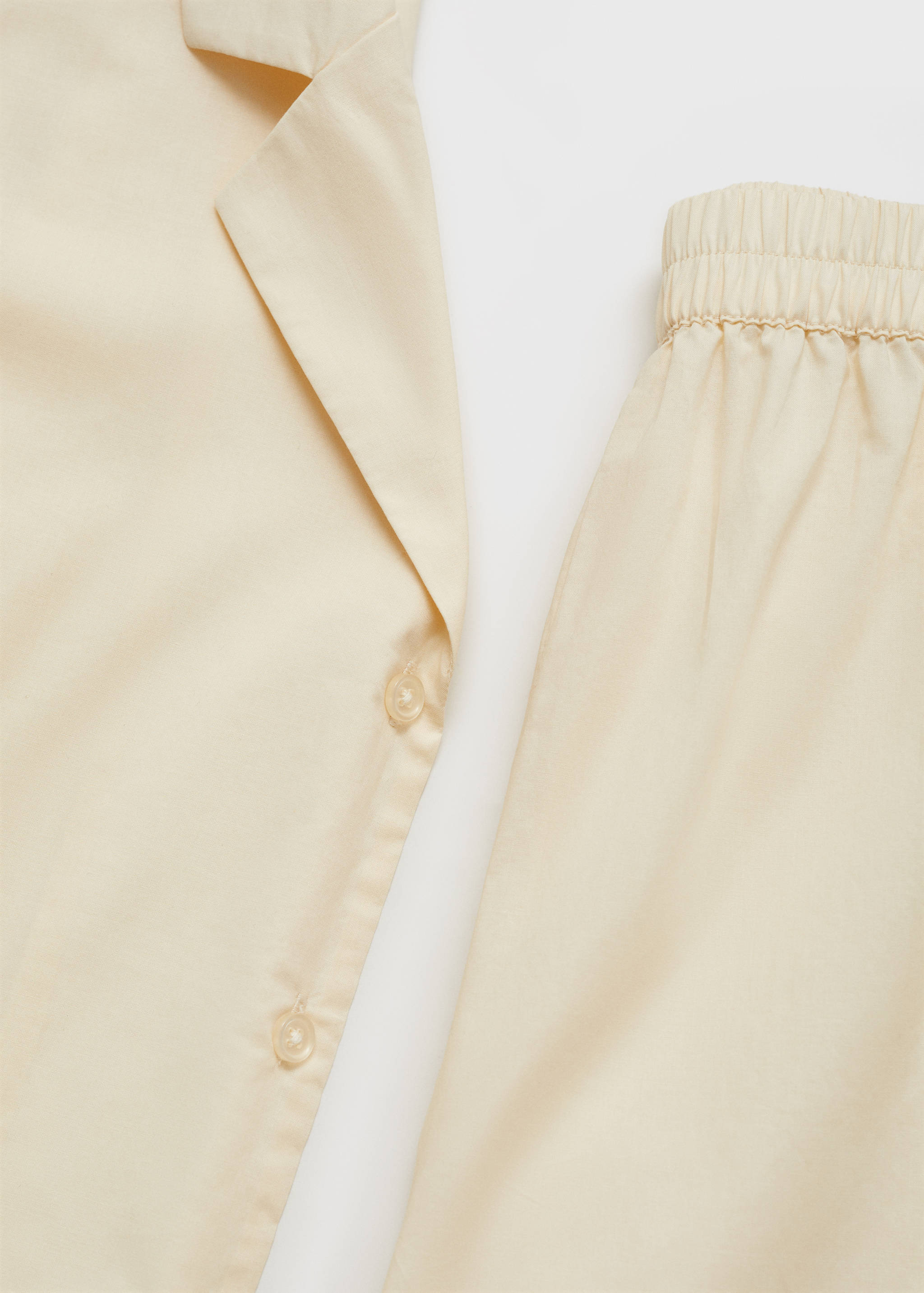 Garment-washed cotton pants - Details of the article 8