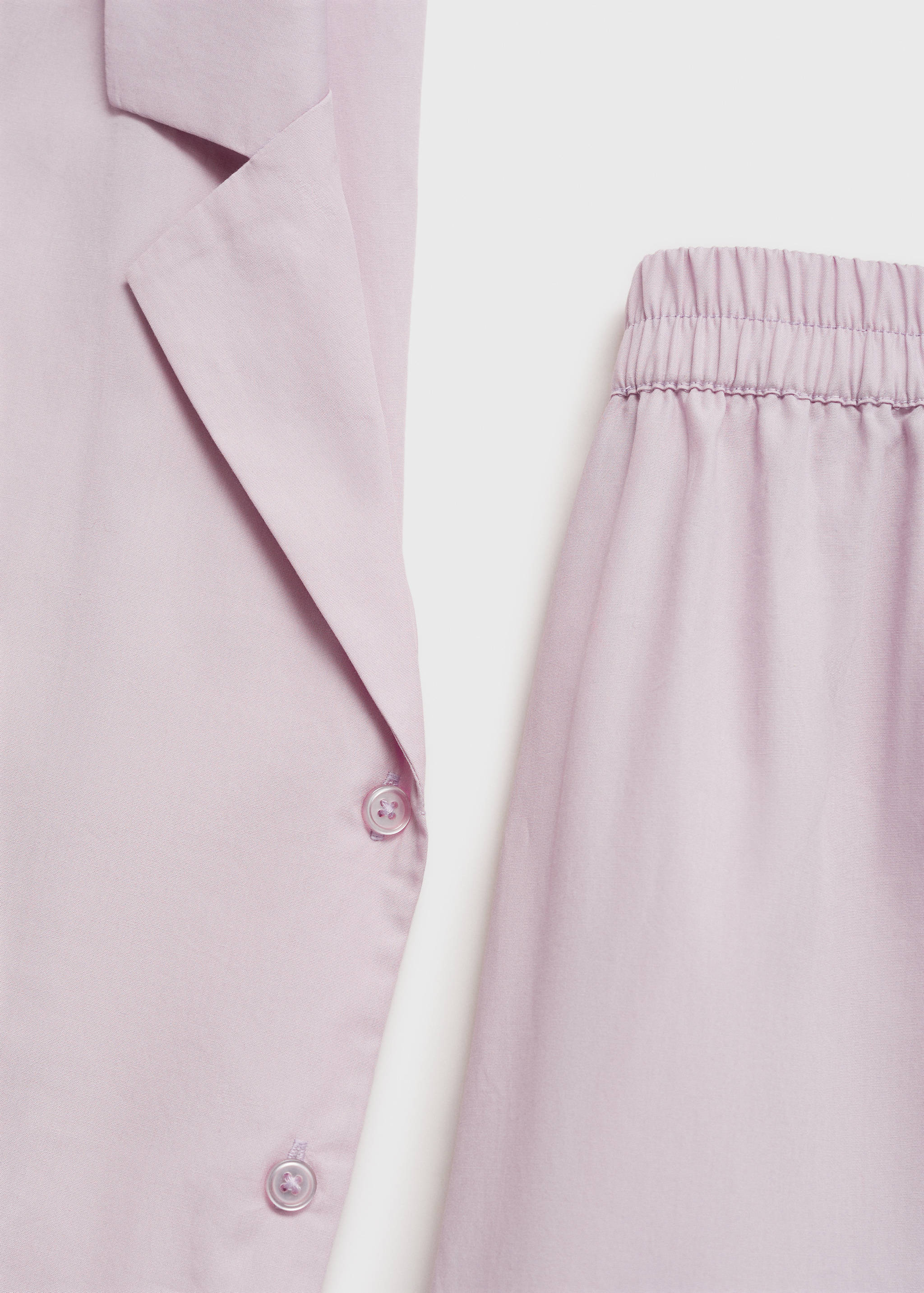 Garment-washed cotton trousers - Details of the article 8