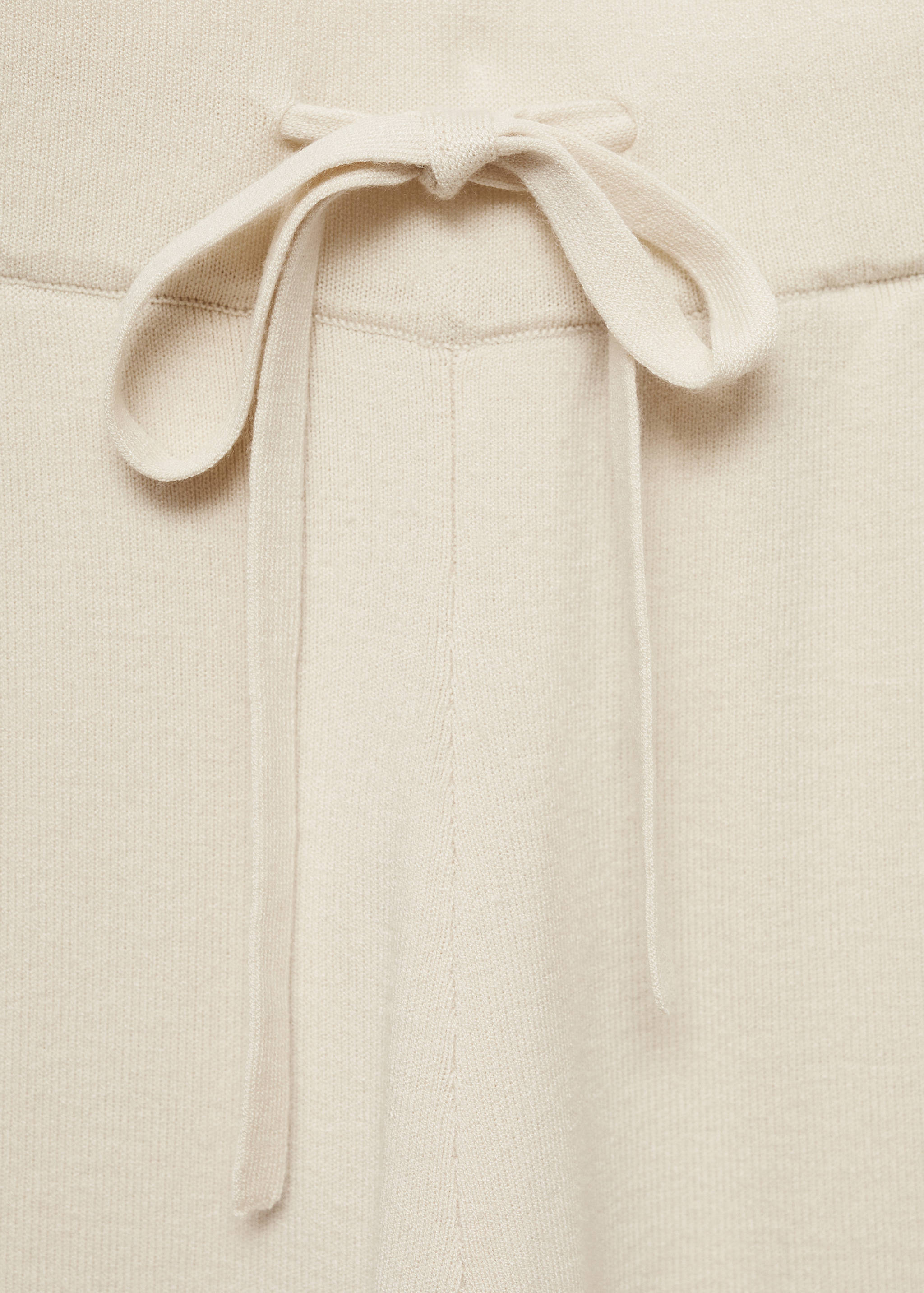 Ribbed knit trousers - Details of the article 8