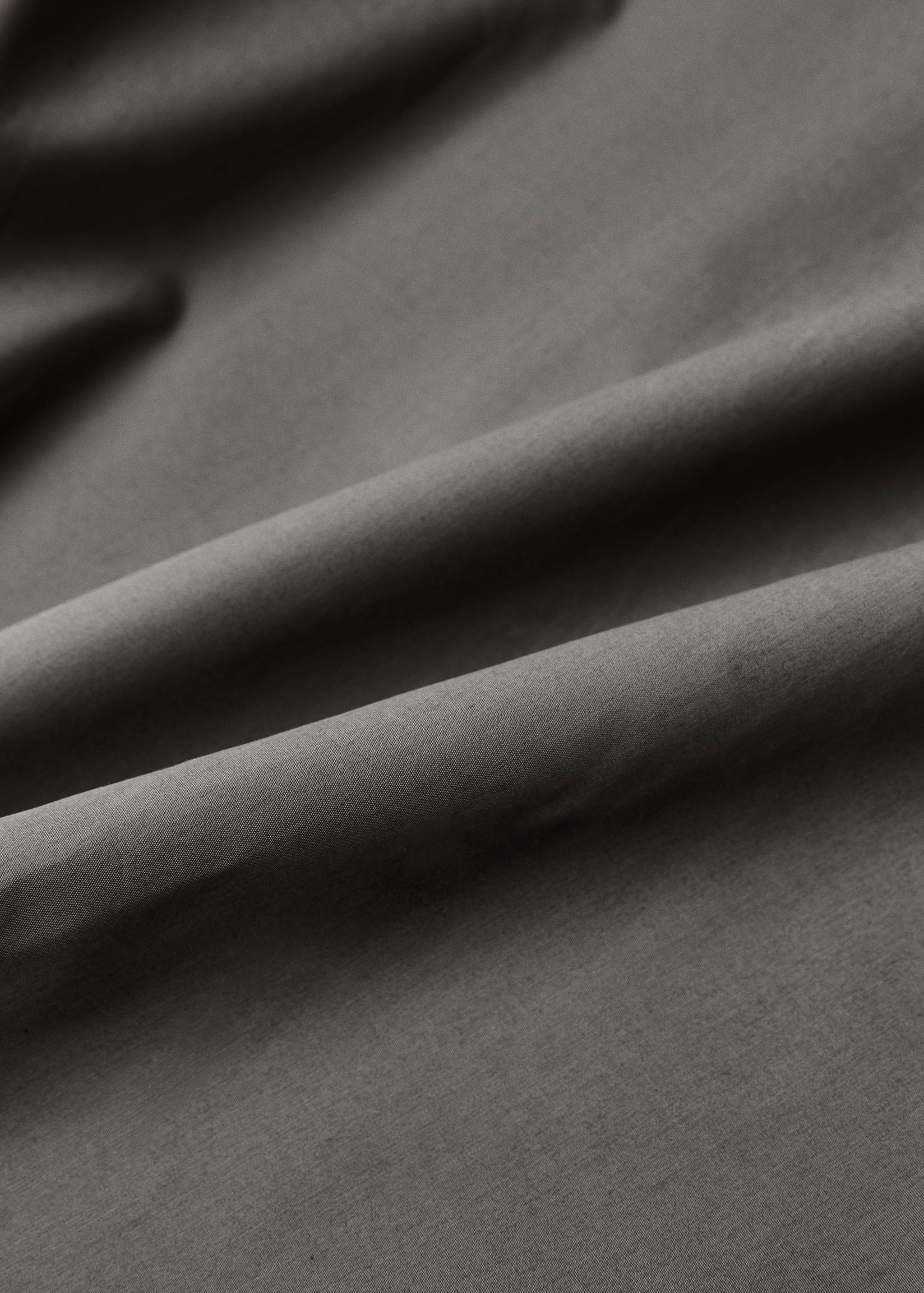 300-thread count percale cotton fitted sheet for 150 cm bed - Details of the article 2