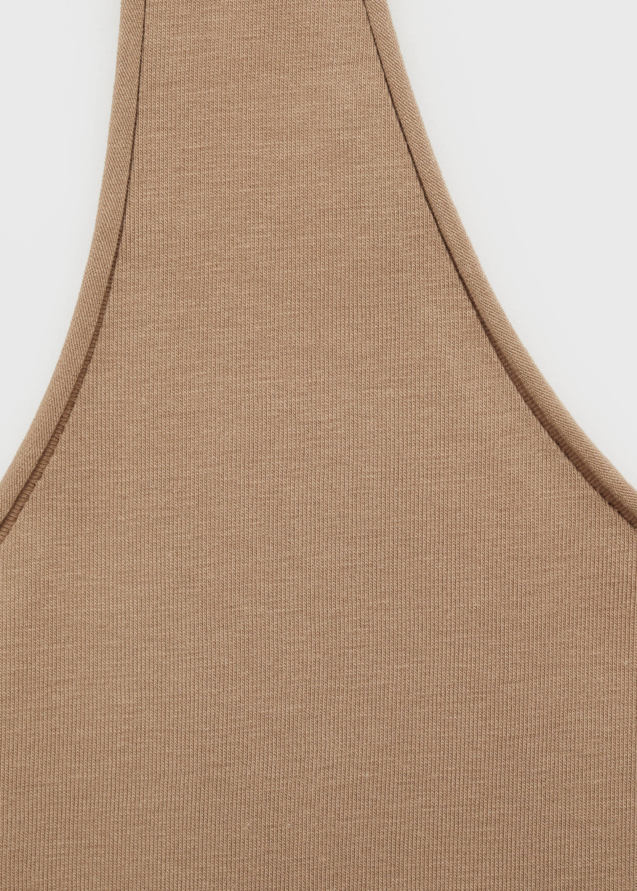 Cotton round-neck top - Details of the article 8