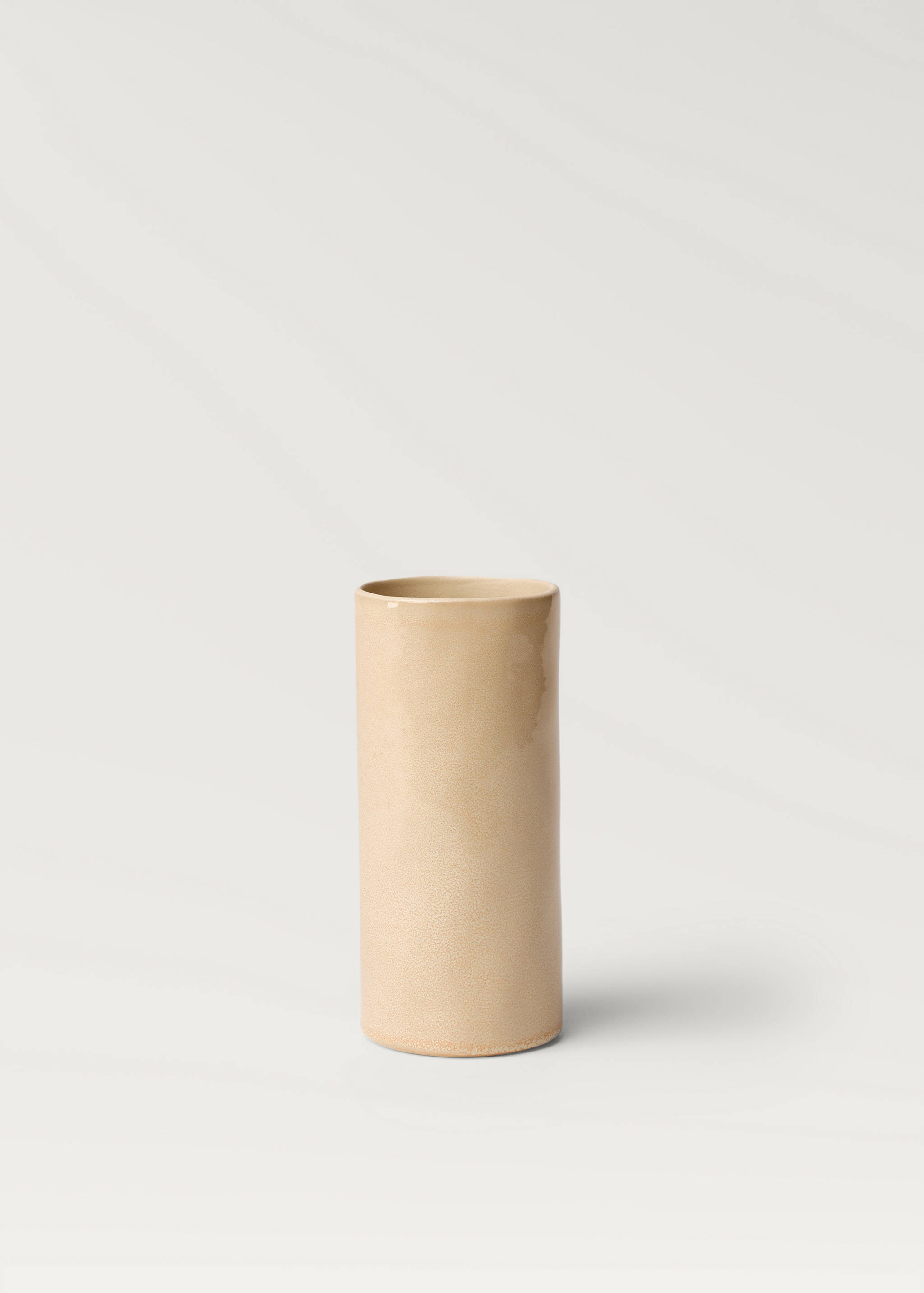 Stoneware cylindrical vase 20cm - Article without model