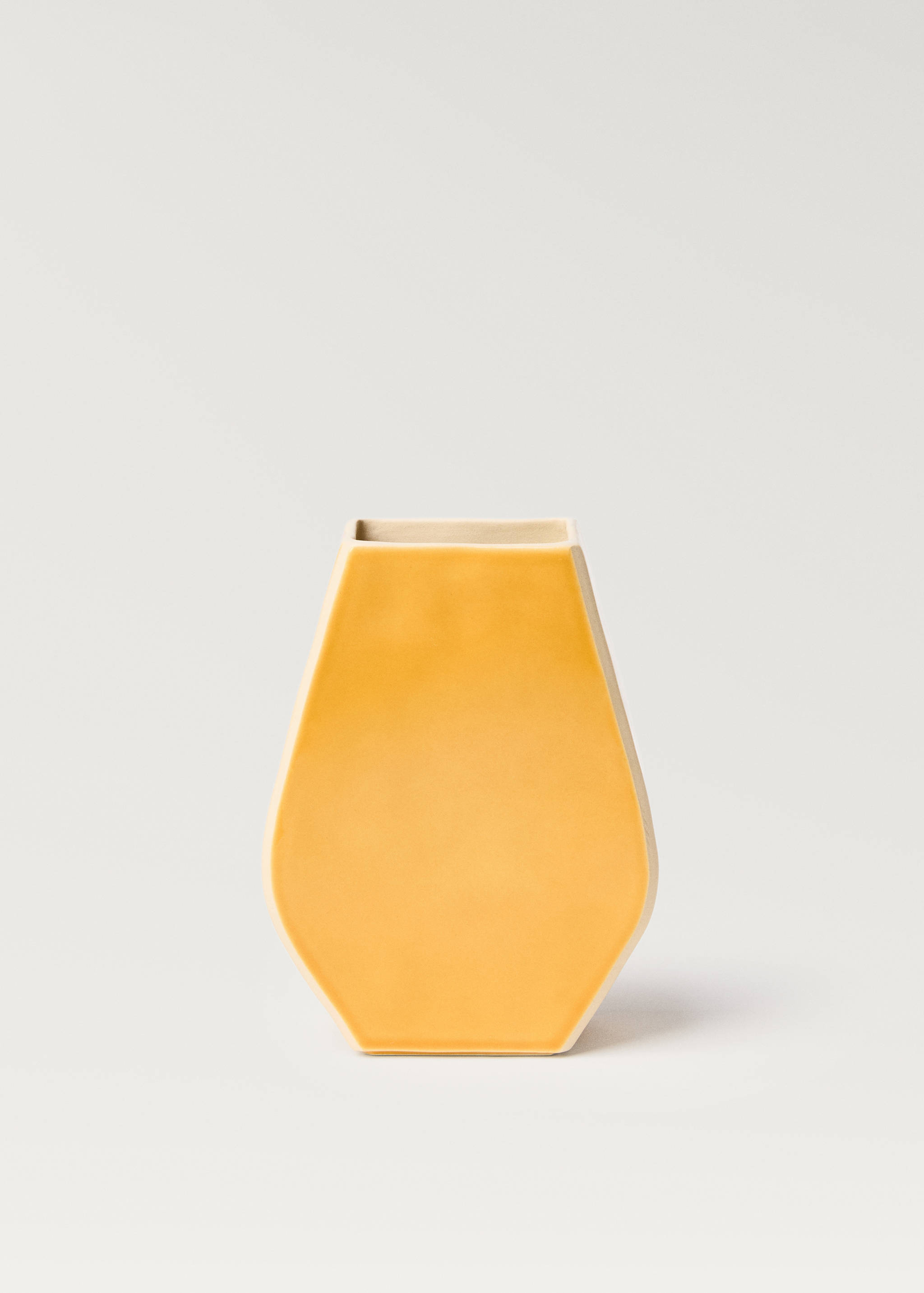 Geometric stoneware vase - Article without model