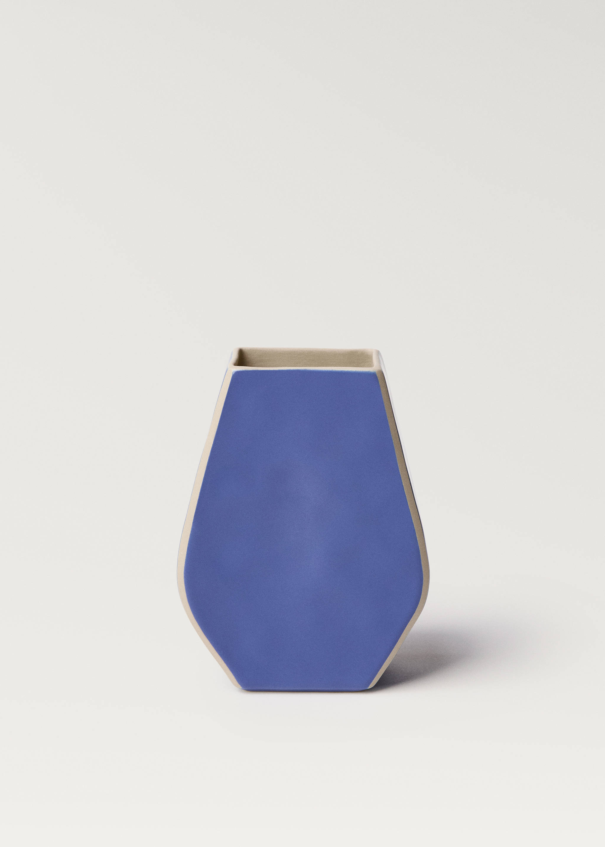 Geometric stoneware vase - Article without model