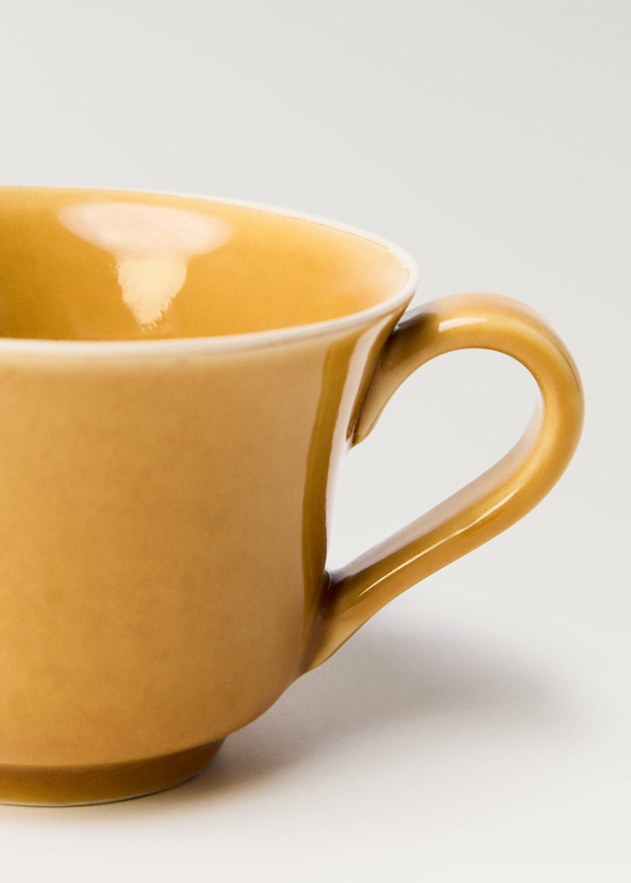 Cană de ceai din ceramică cu onduleuri - Detaliu al articolului 2