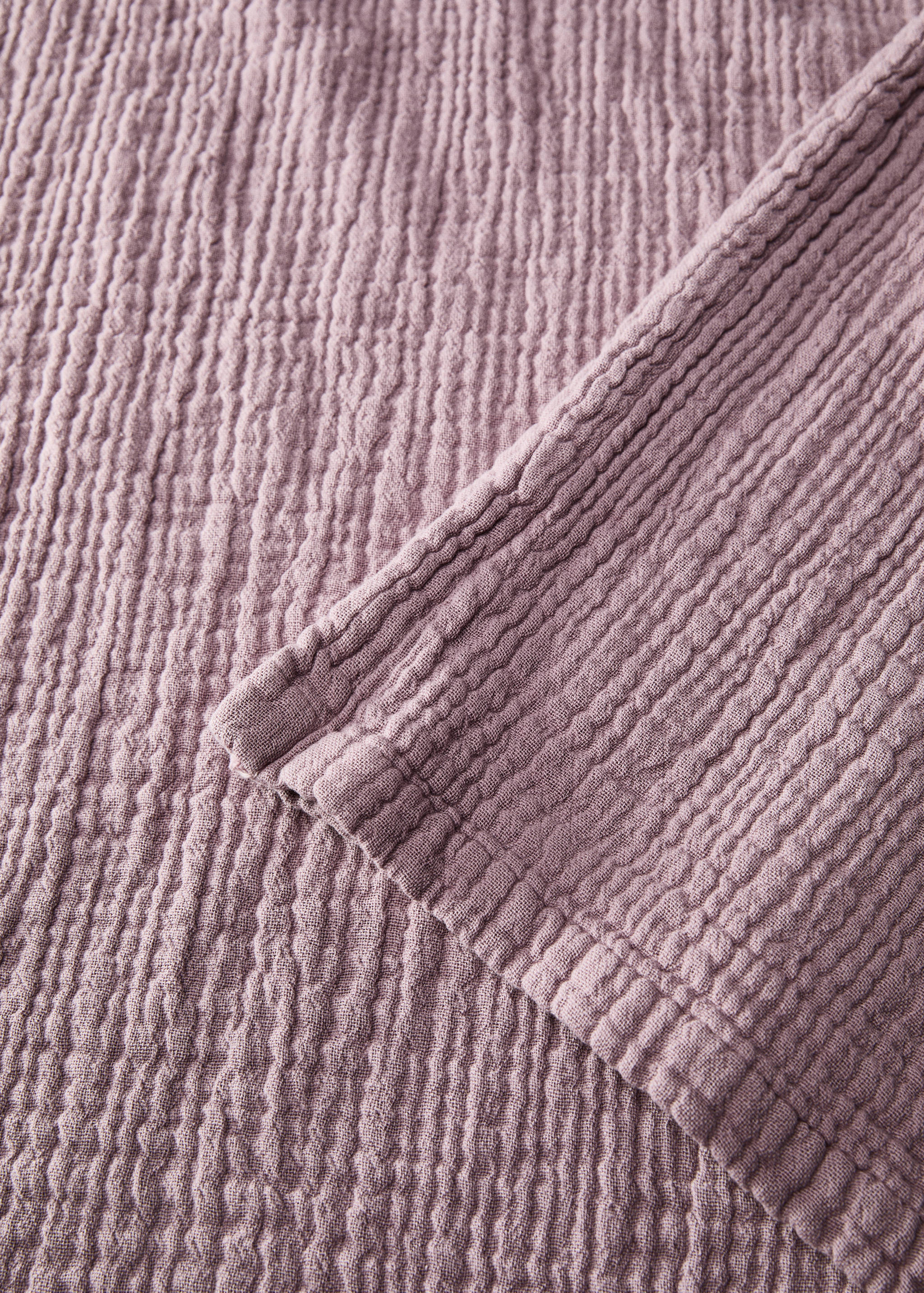 Sengeteppe i bomull musselin, seng 90/105 cm - Artikkeldetalj 2