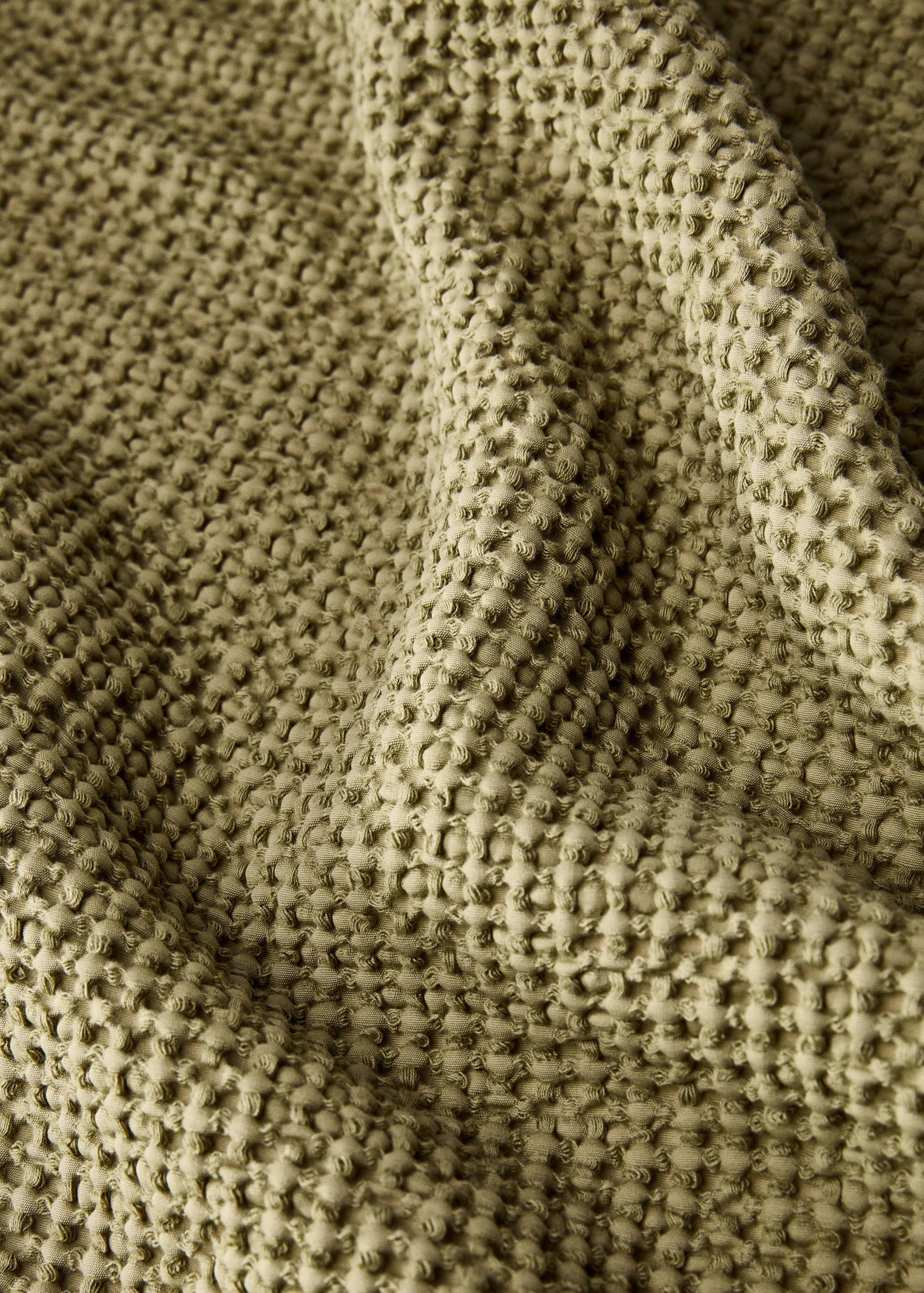Conxa cotó garment-dyed waffle llit 130/150 cm - Detall de l'article 1