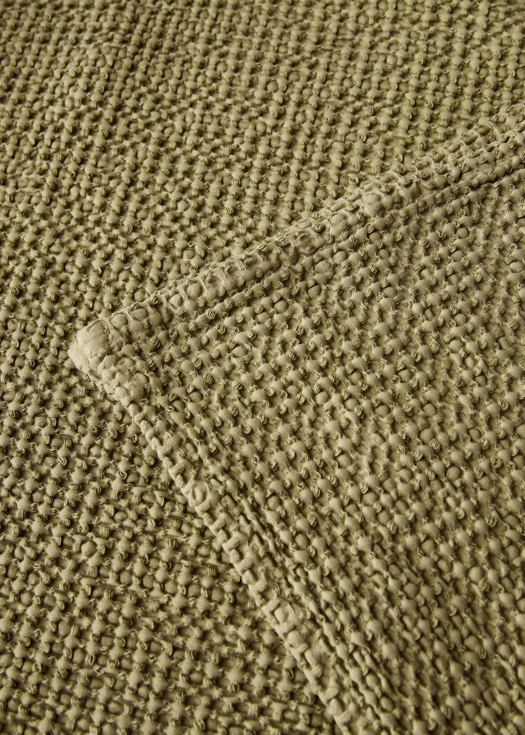 Conxa cotó garment-dyed waffle llit 130/150 cm - Detall de l'article 2
