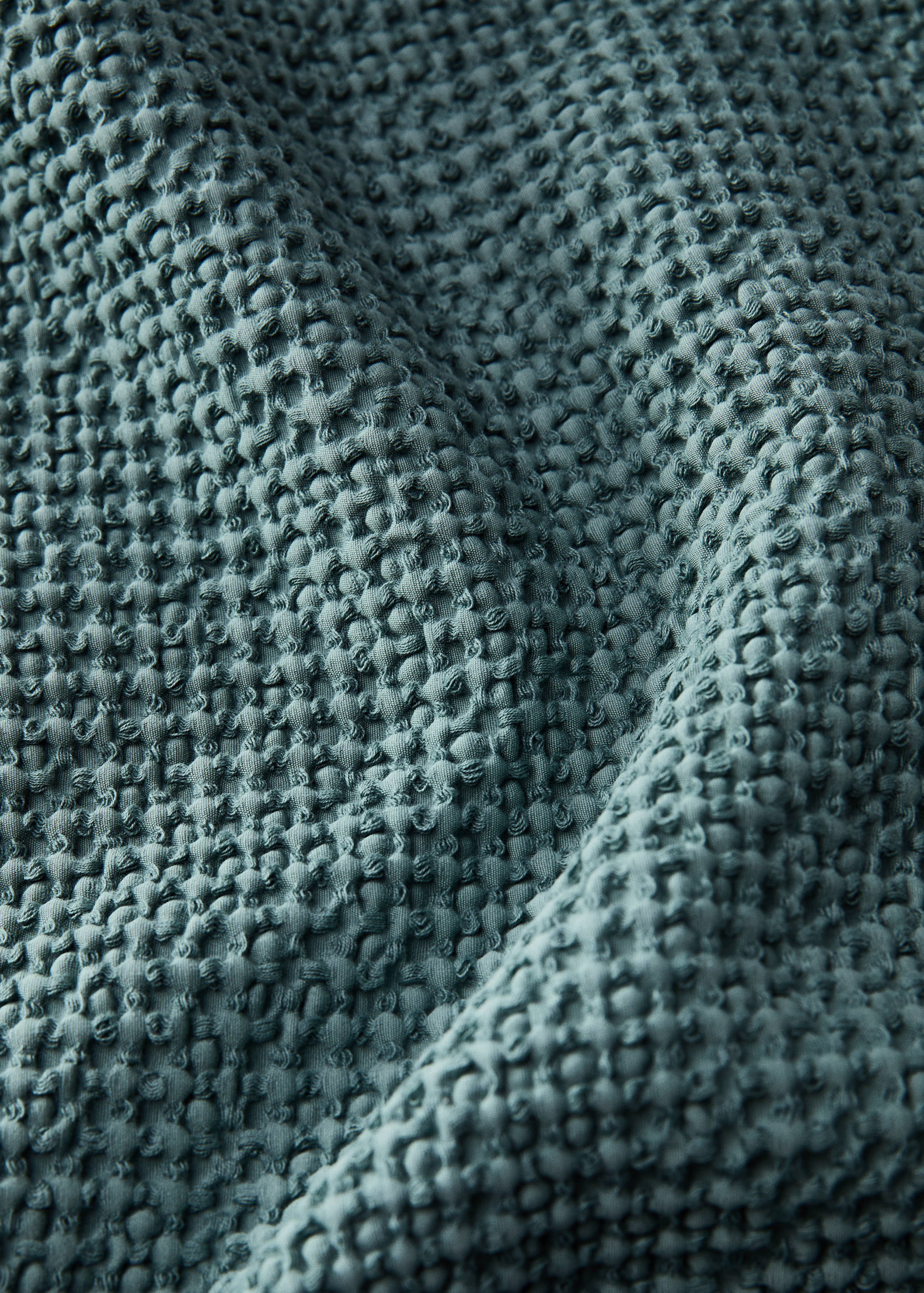 Conxa cotó garment-dyed waffle llit 130/150 cm - Detall de l'article 1