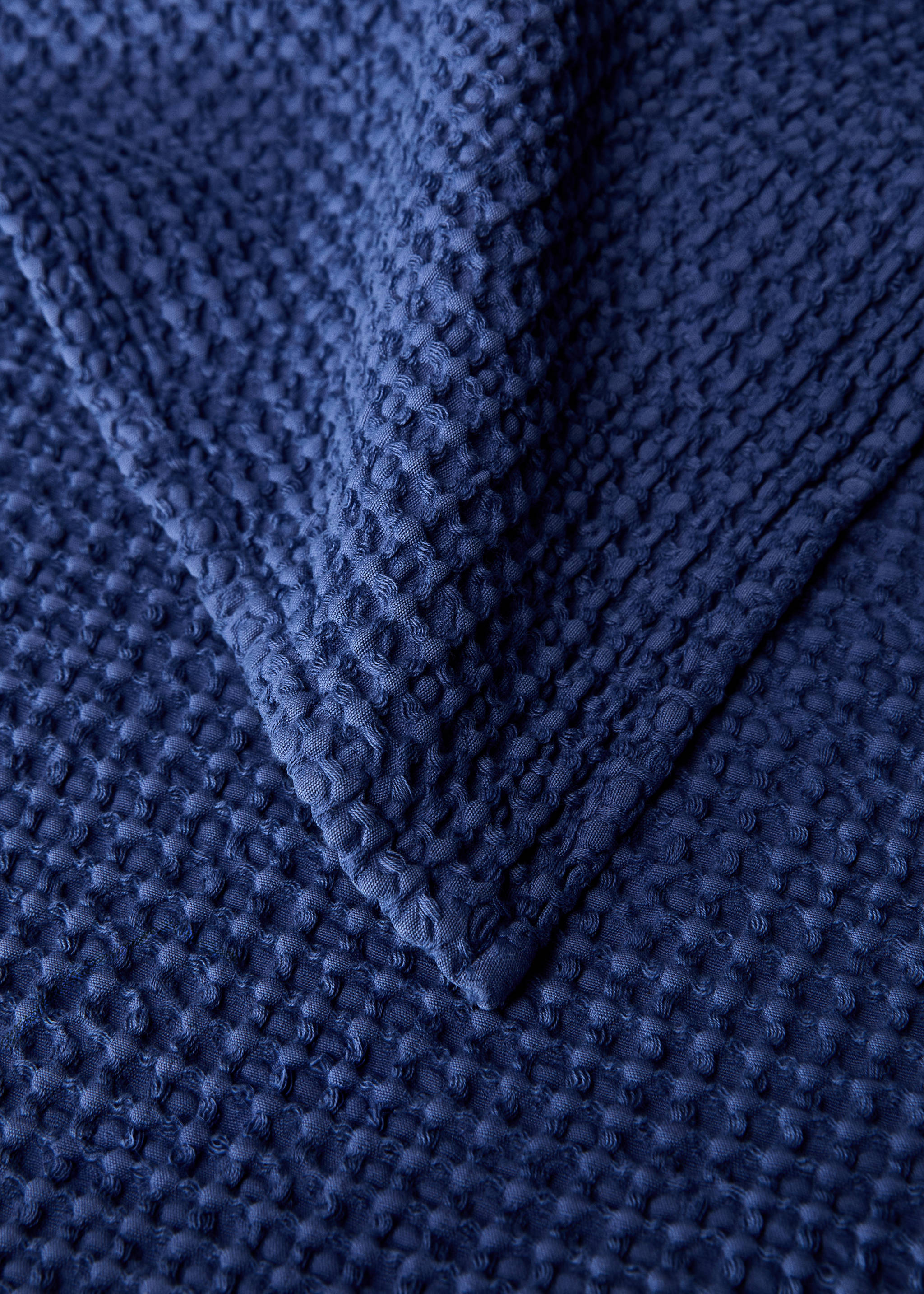 Conxa cotó garment-dyed waffle llit 130/150 cm - Detall de l'article 1