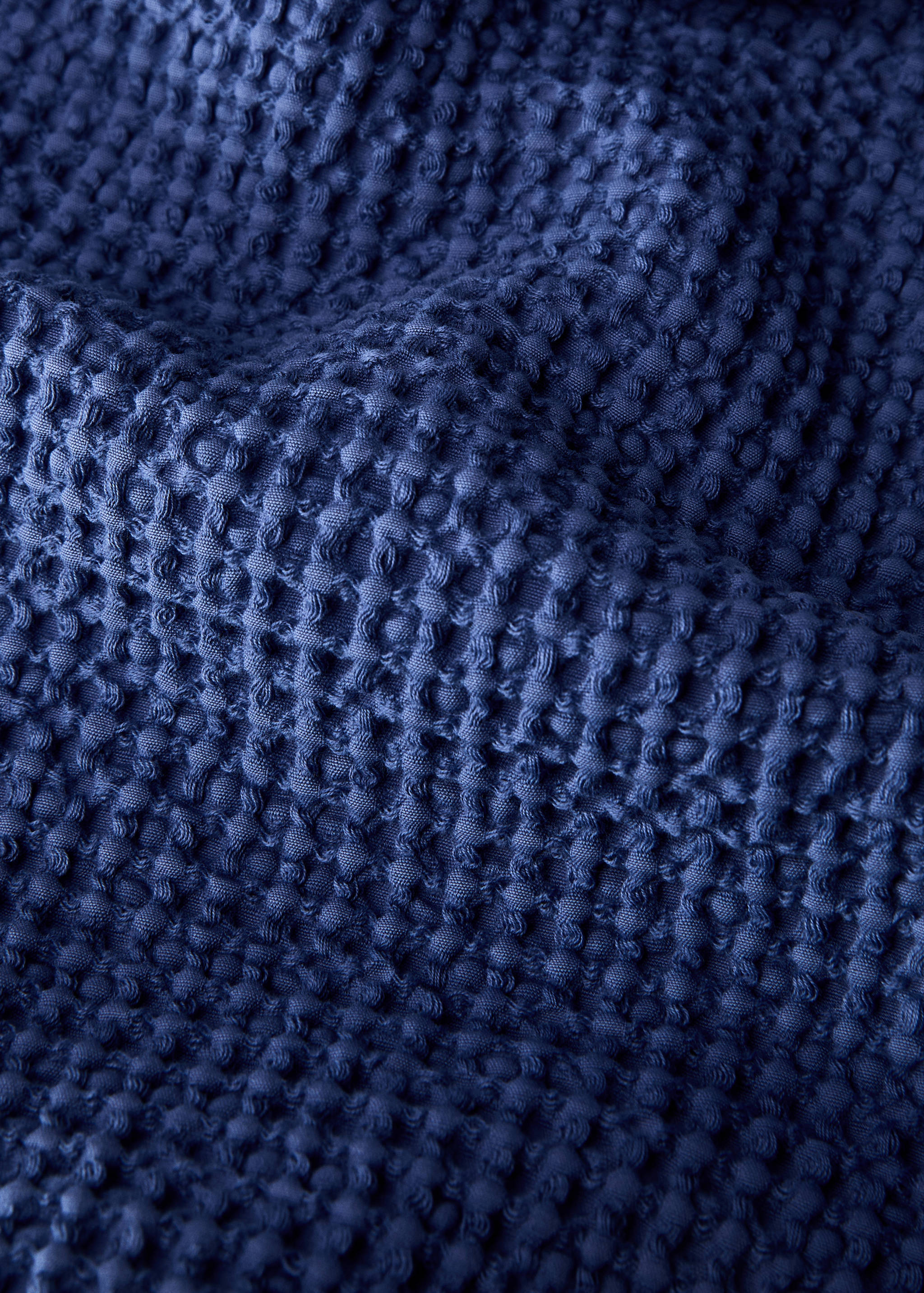 Conxa cotó garment-dyed waffle llit 130/150 cm - Detall de l'article 2