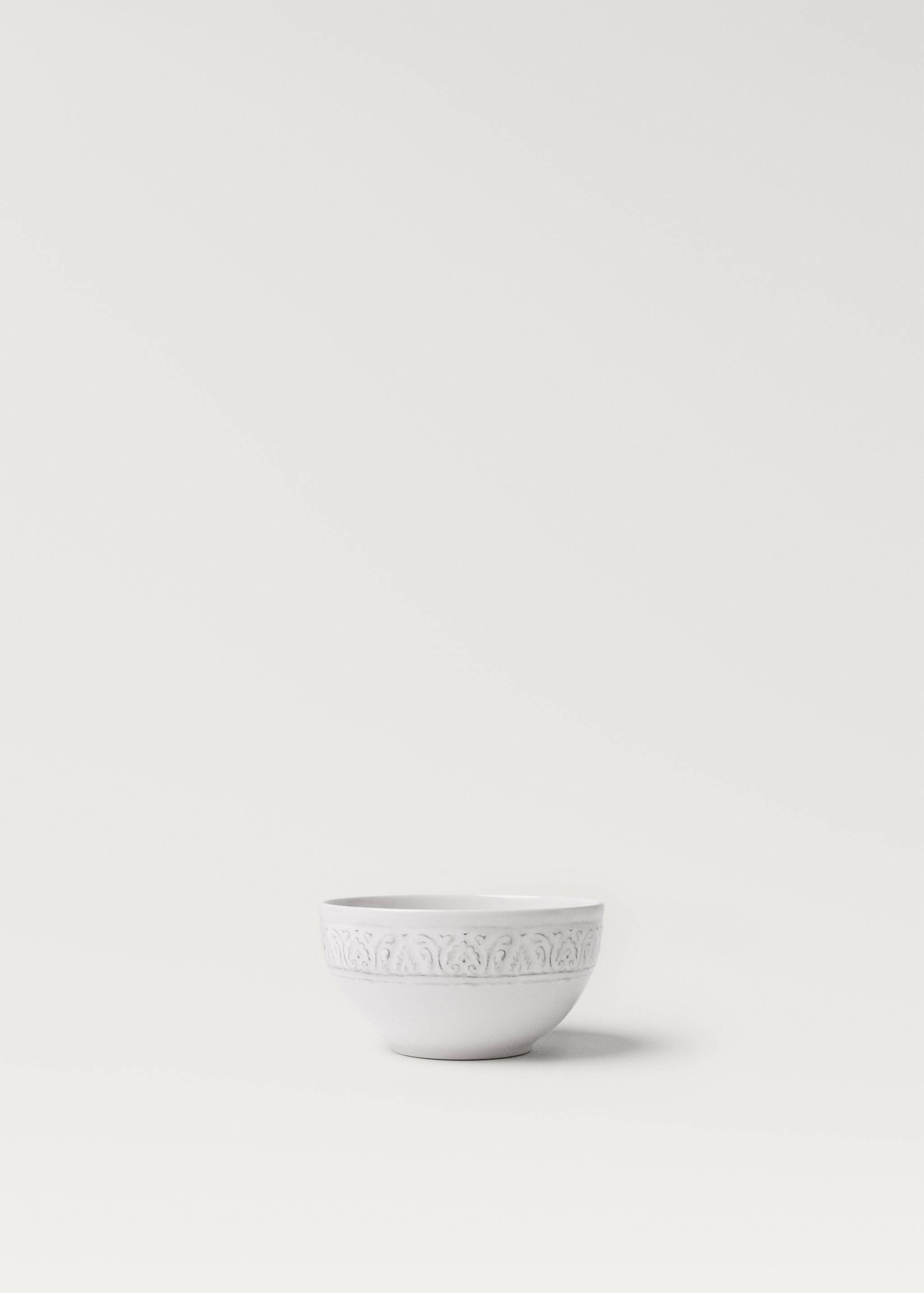 Skål i stengods med bårdkant - Artikel utan modell