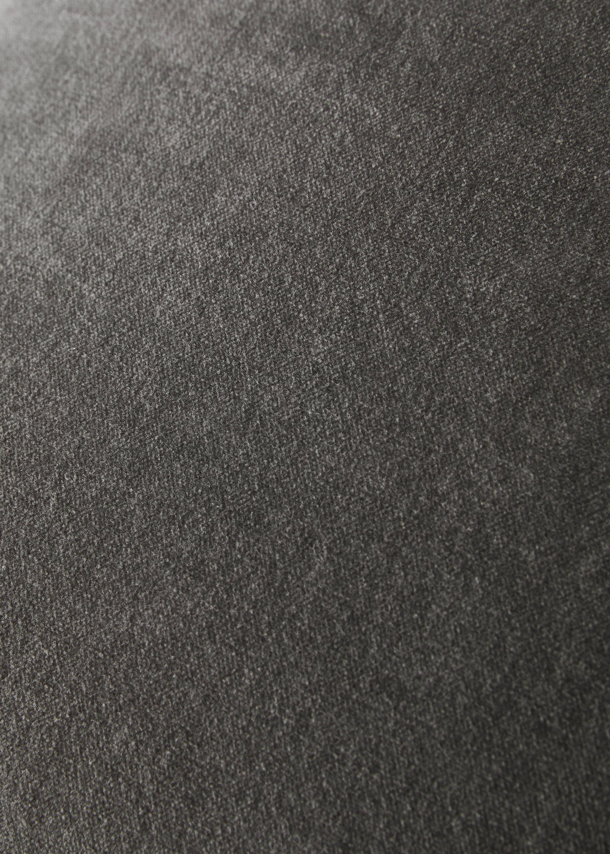 Velvet cushion cover with seam detail 50x50 cm - Details of the article 4