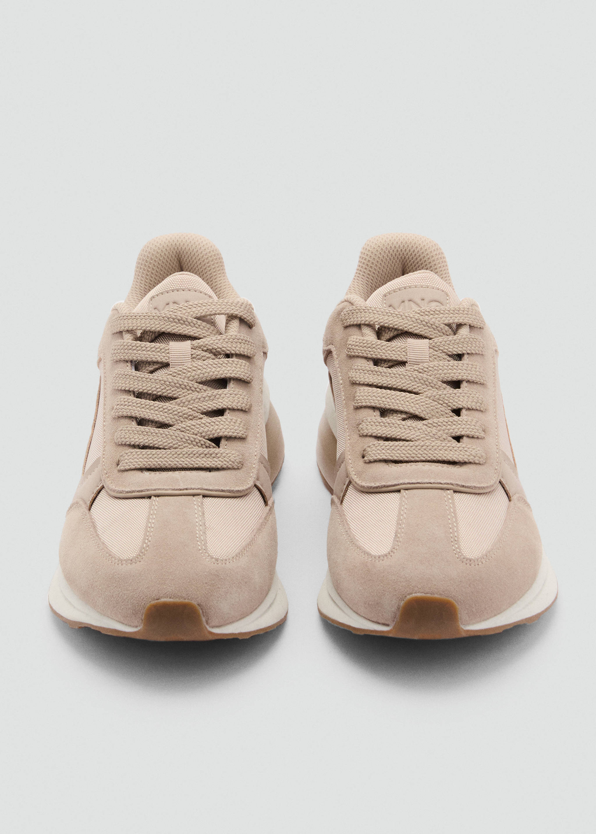 Leather mixed sneakers - Details of the article 2
