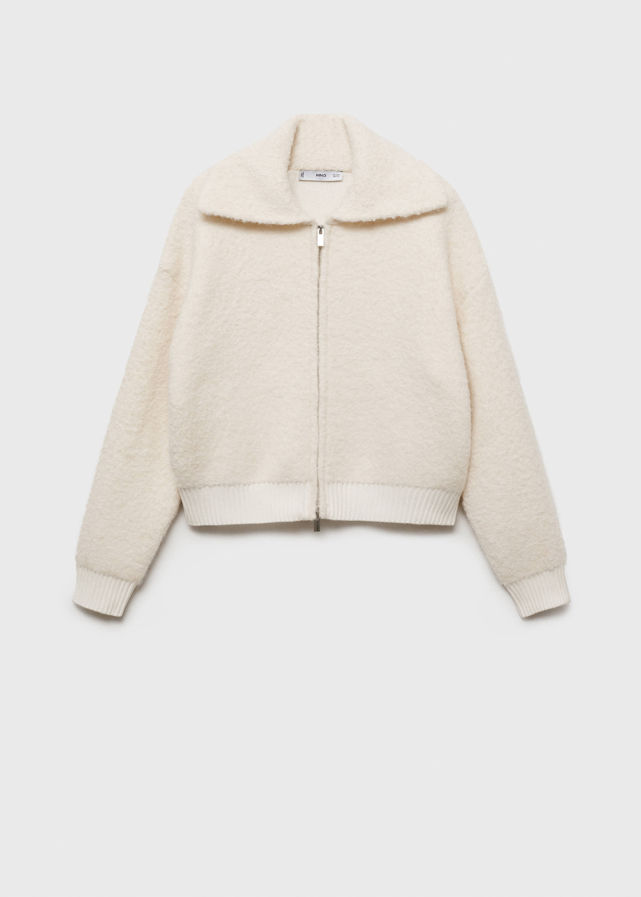 Bouclé wool-blend jacket - Article without model