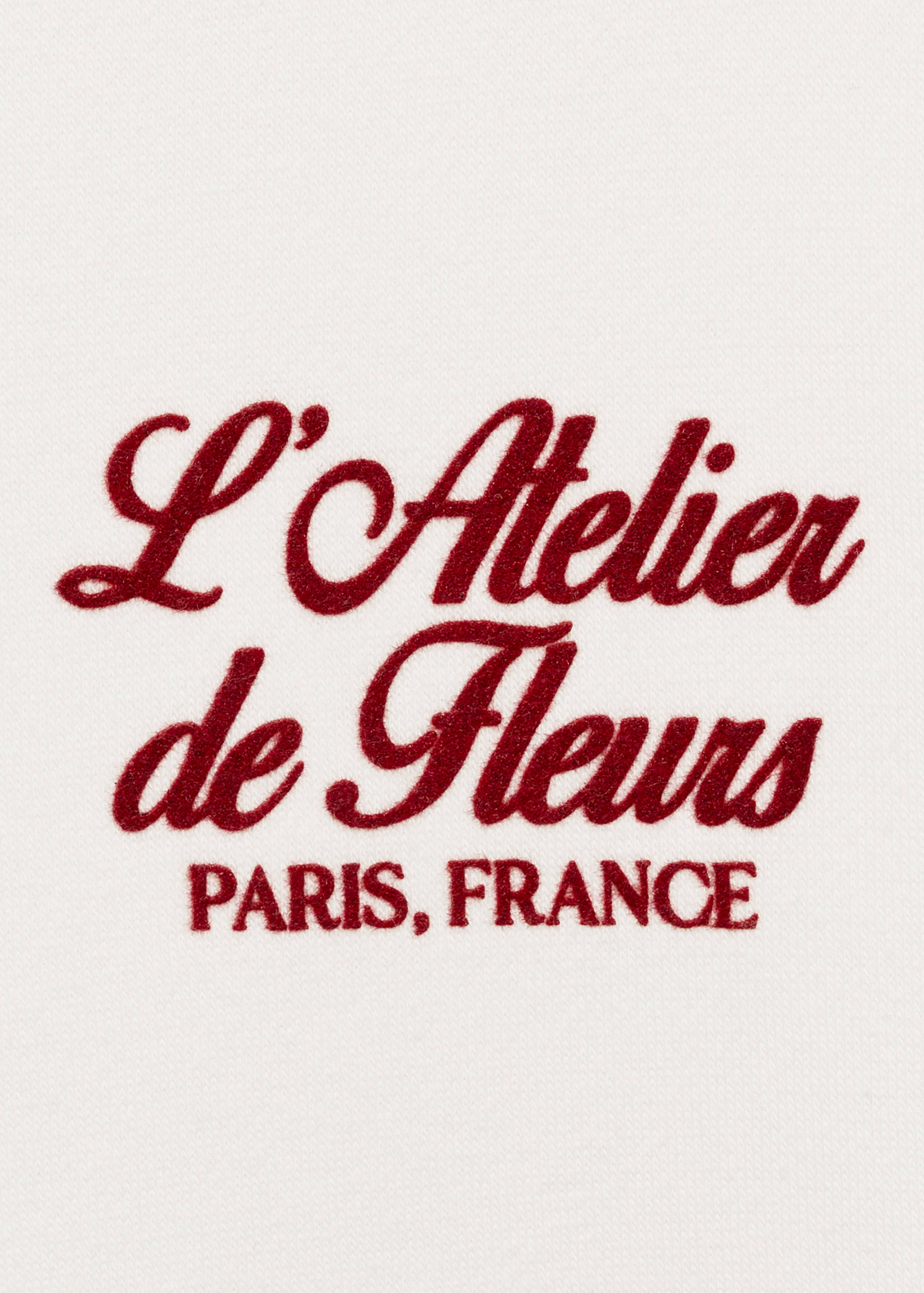 Свитшот с капюшоном и надписью - Деталь изделия 8